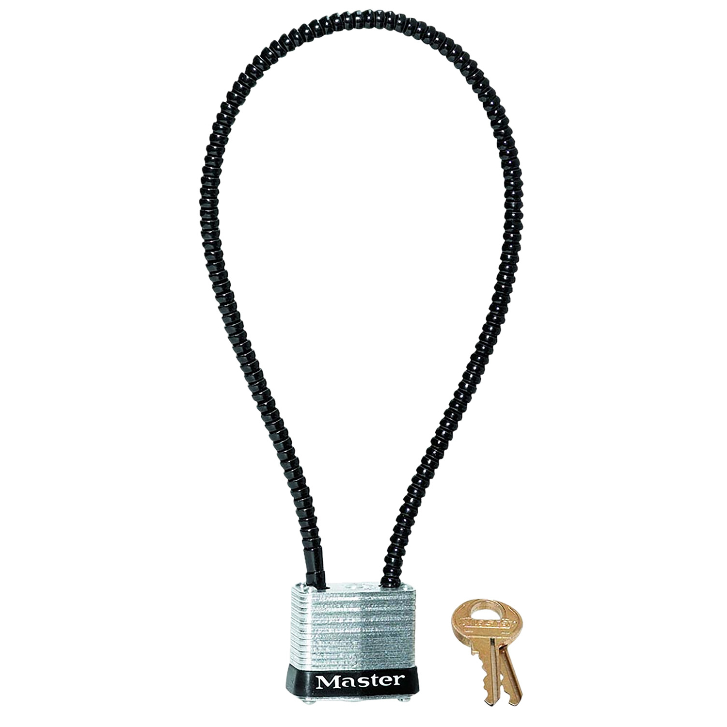 Master Lock 107DSPT 14 Braided Steel Cable Lock