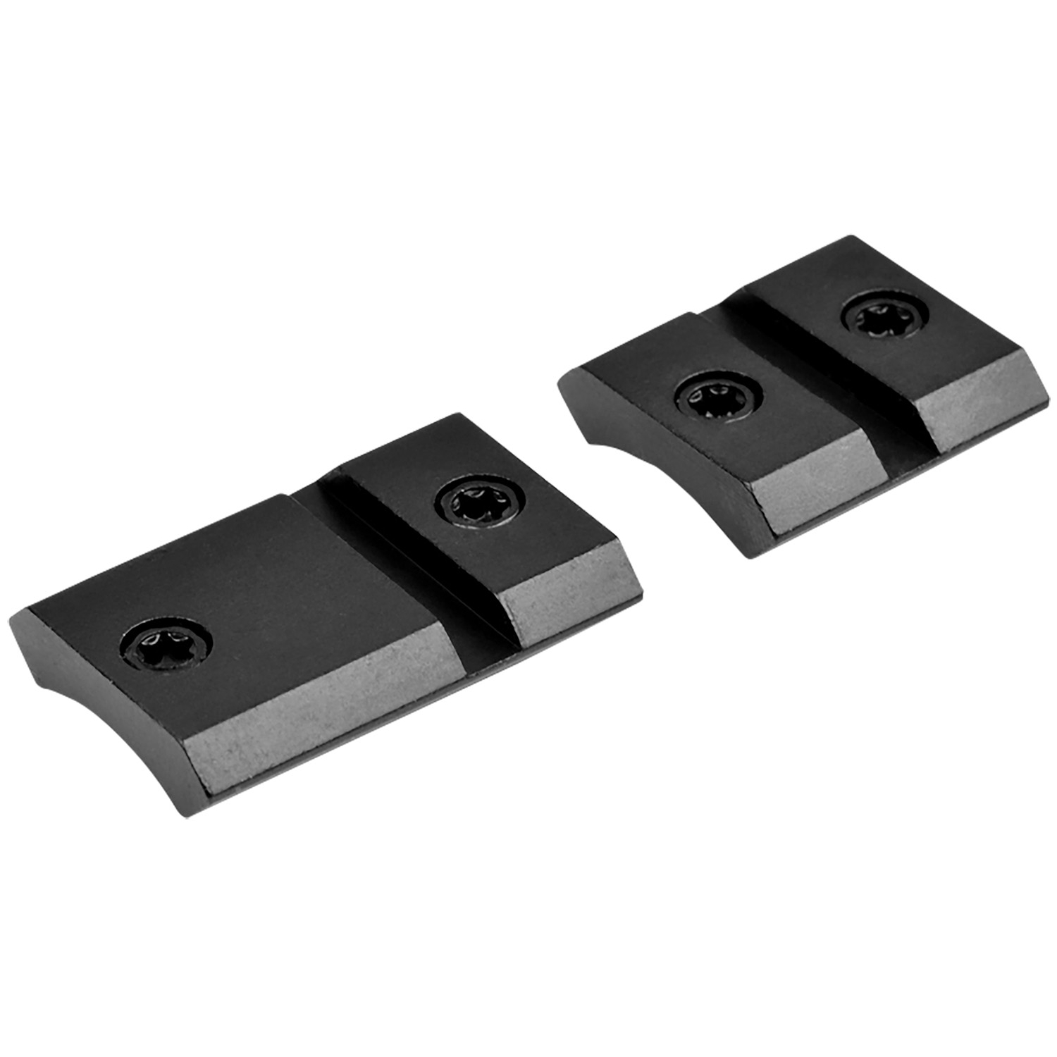 Warne Maxima 2PC Base Weatherby Mark V Standard Matte Black
