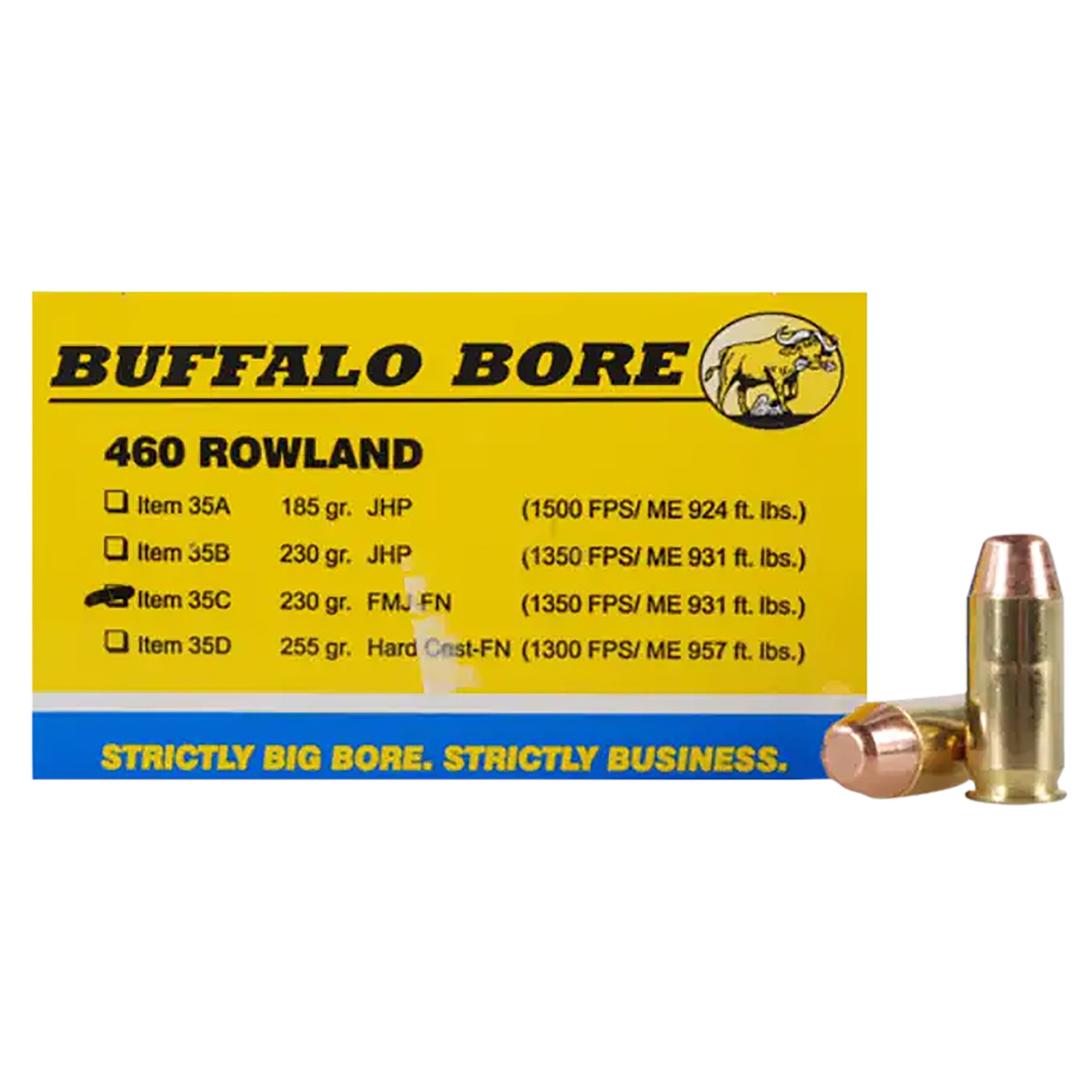 Buffalo Bore 460 Rowland 230GR Fmj 20 Rounds