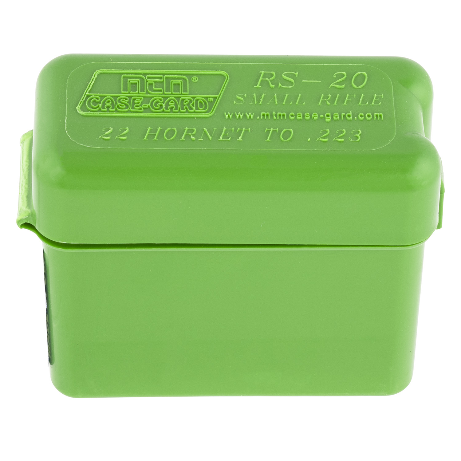 Mtm Case-gard Ammo Box Belt Style 20RD Green