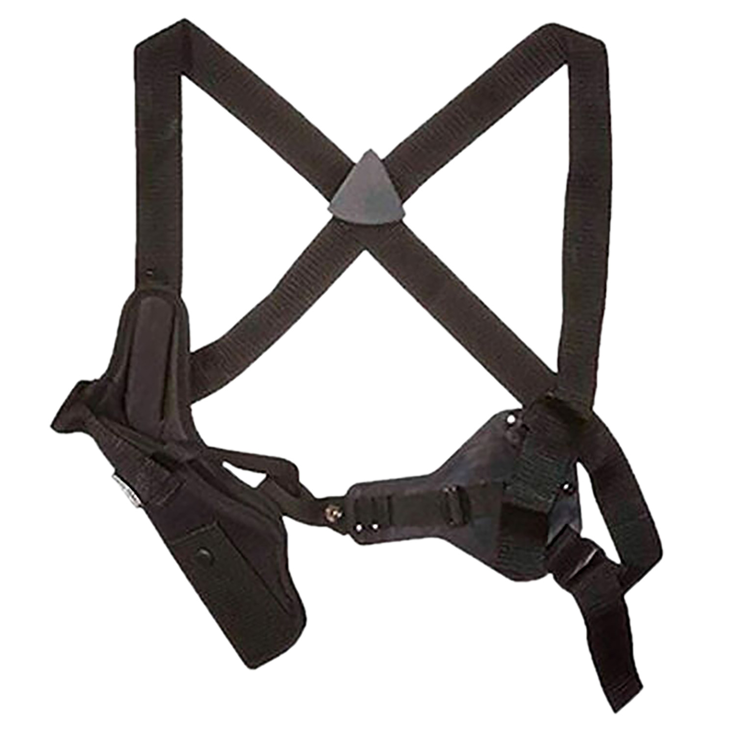 Uncle Mikes Vertical Shoulder Holster Size 4 Black Right Hand