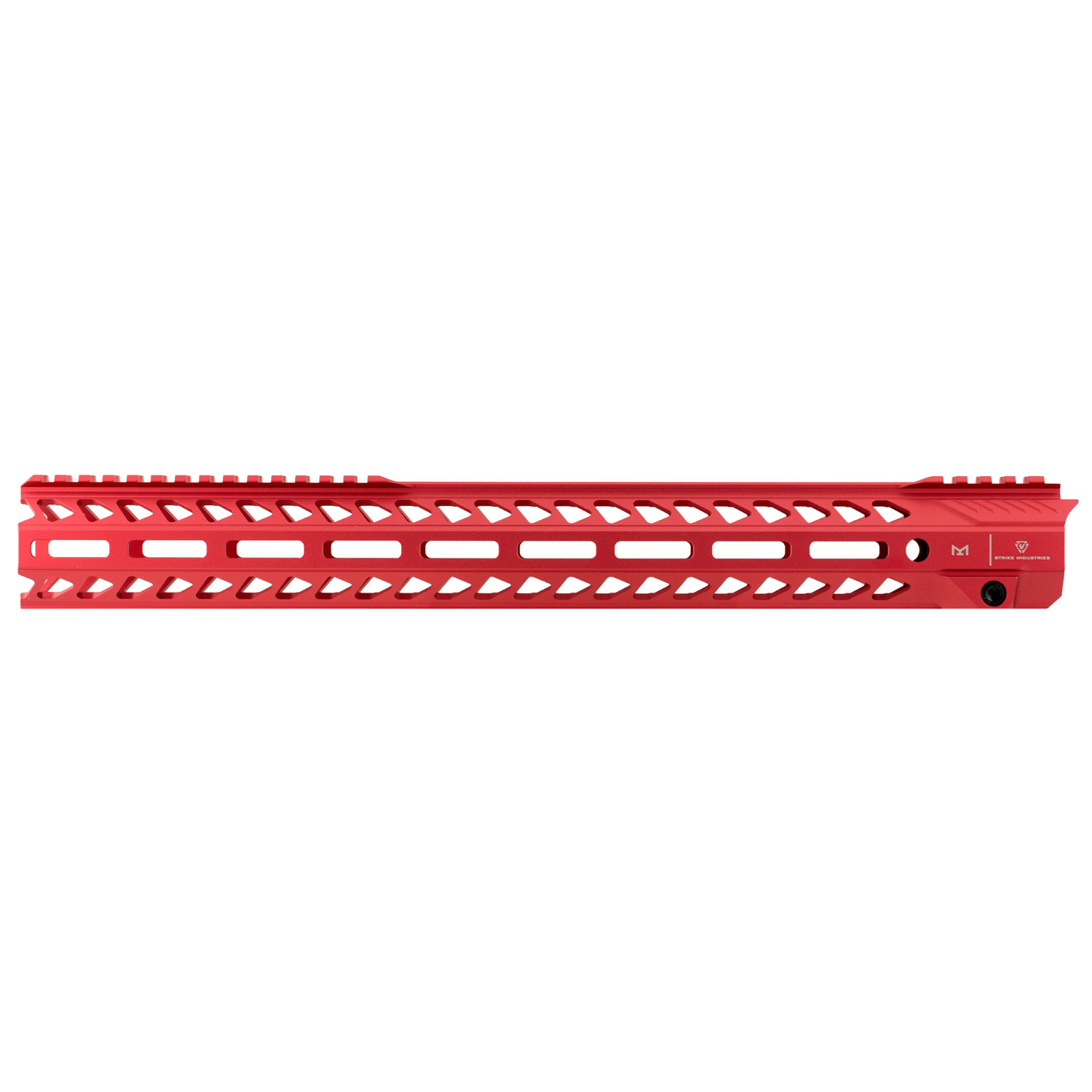 Strike Industries STRIKERAIL-17-RED Mlok Handguard 17 Red