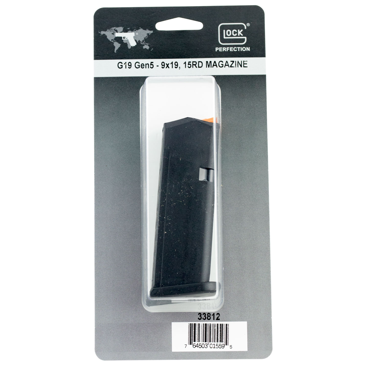 Glk Mag 19G5 9MM 15RD