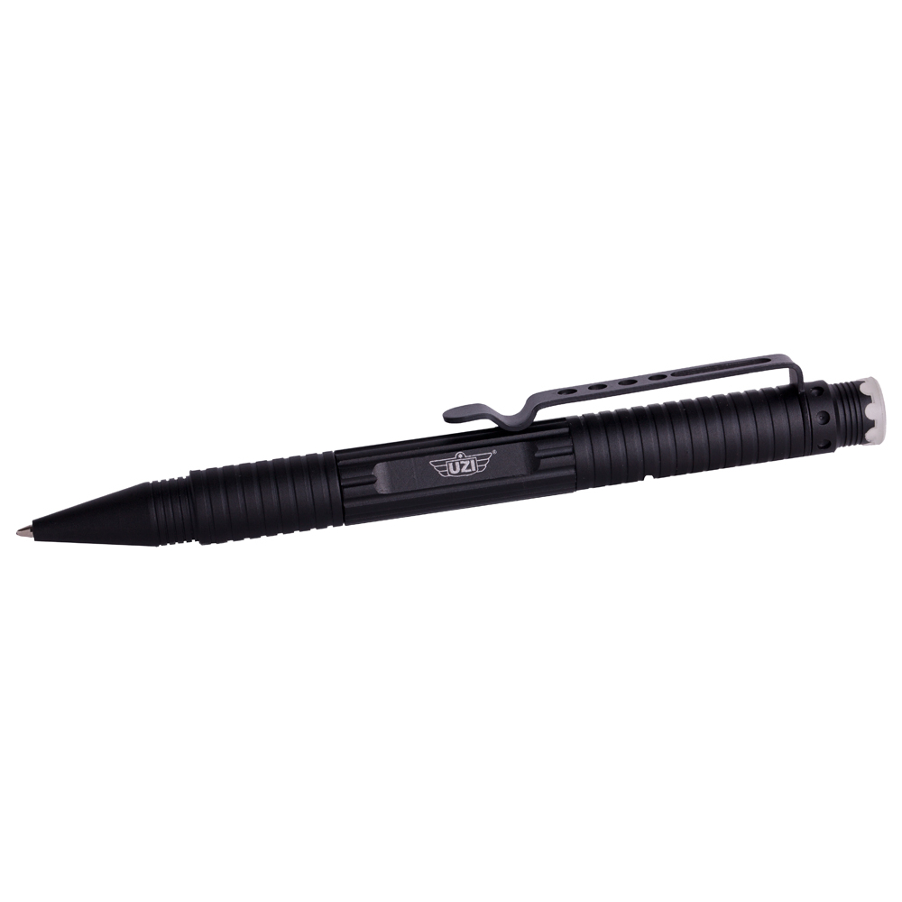 Uzi Defender Tactical Pen Black Aluminum