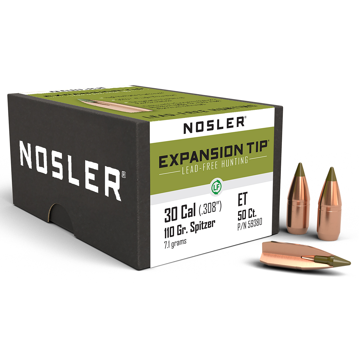 30 Cal 110 E-tip Lead Free 50 Ct.