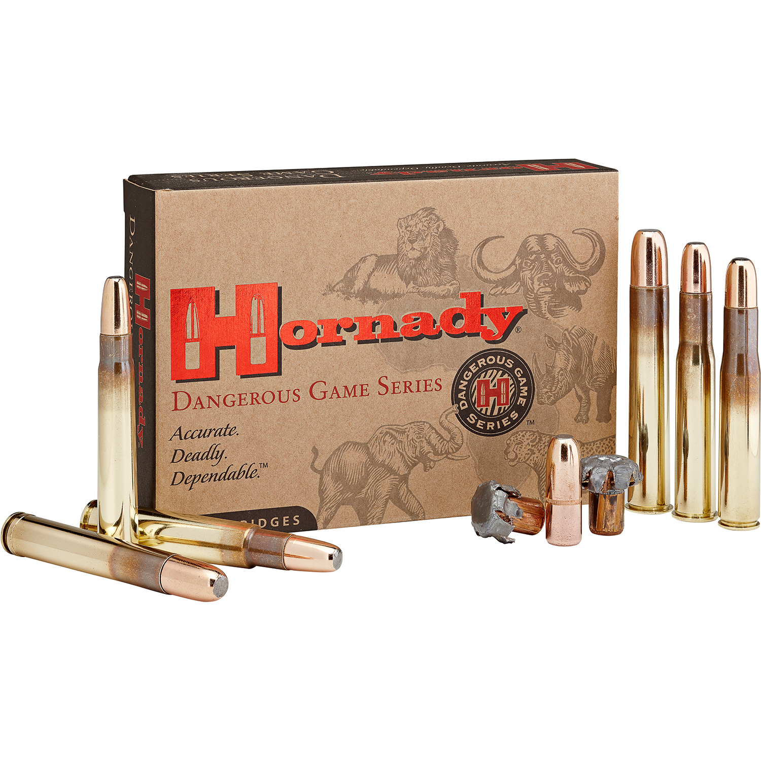 Hornady Dangerous Game 450 Nitro Express 500GR Dgx 20/06