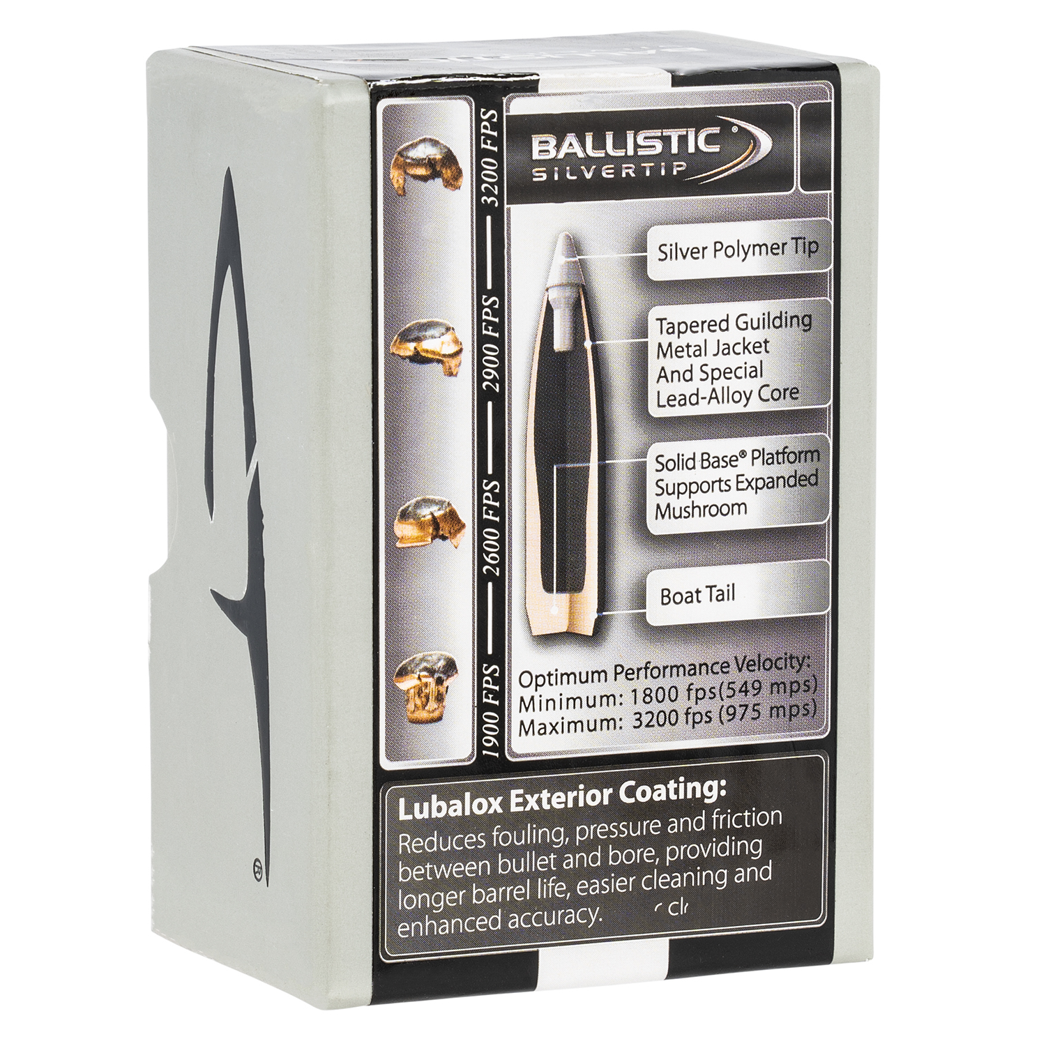 Nosler Ballistic Silvertip .25 Cal 115GR Spitzer Point 50 Pack - Image 2