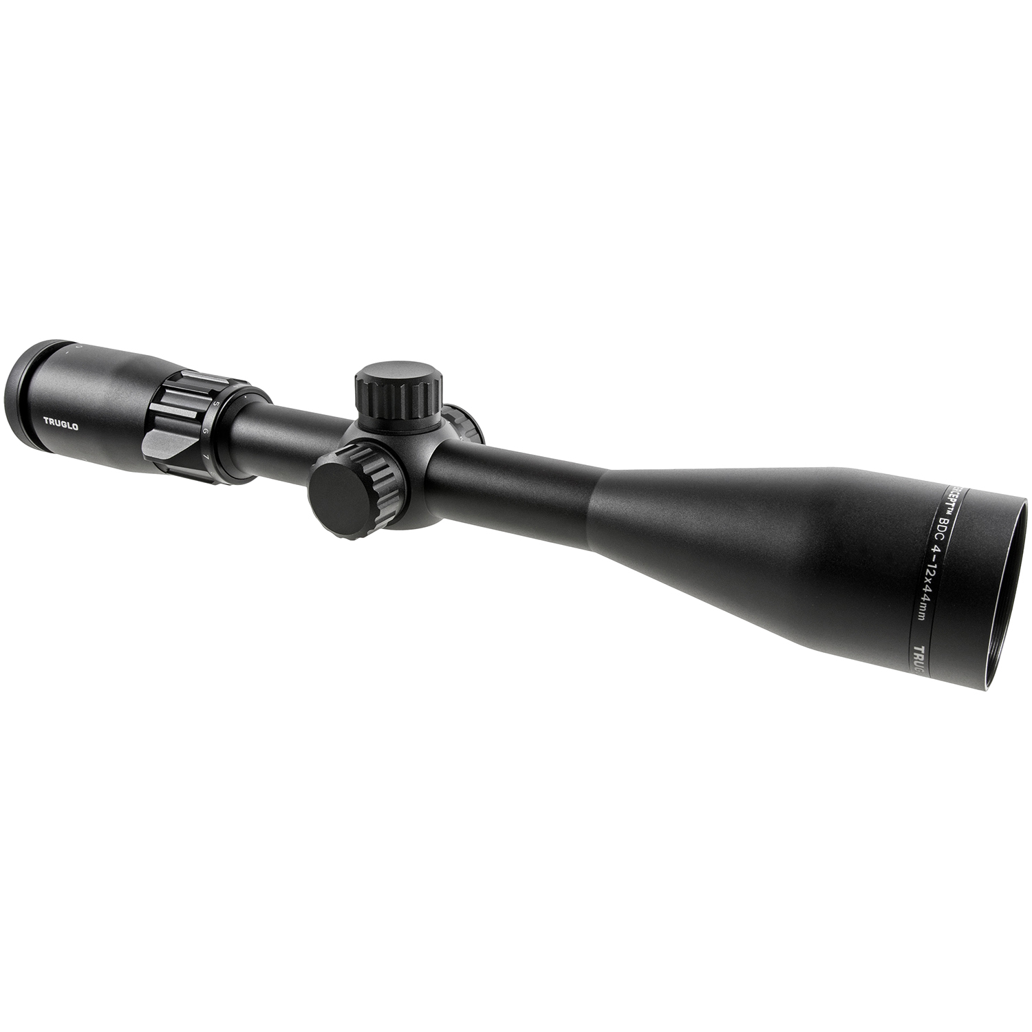 Truglo Intercept 4-12X44 Ir Bdc Black Scope