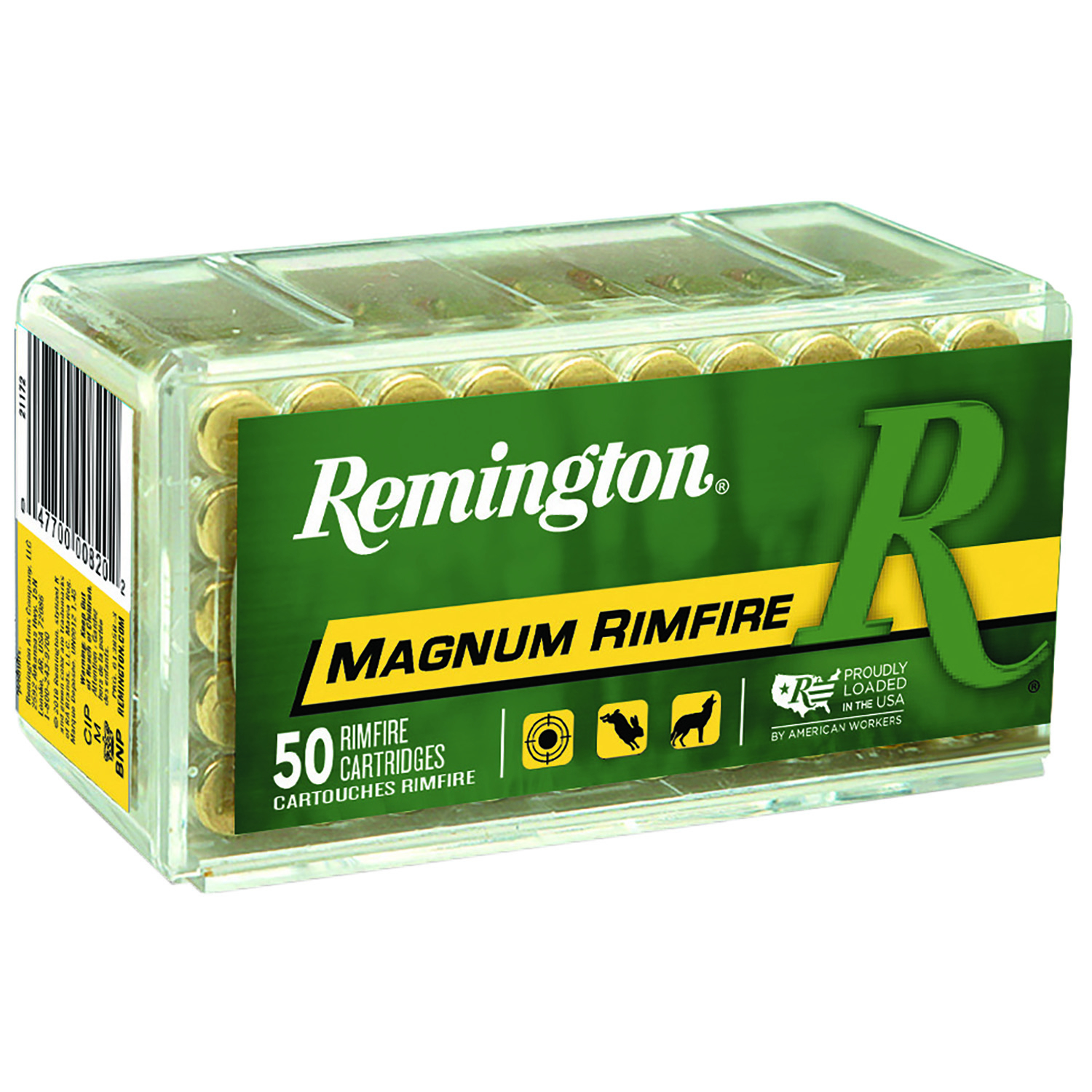 Remington 22 Wmr 40 Gr Jhp Ammo 50RD