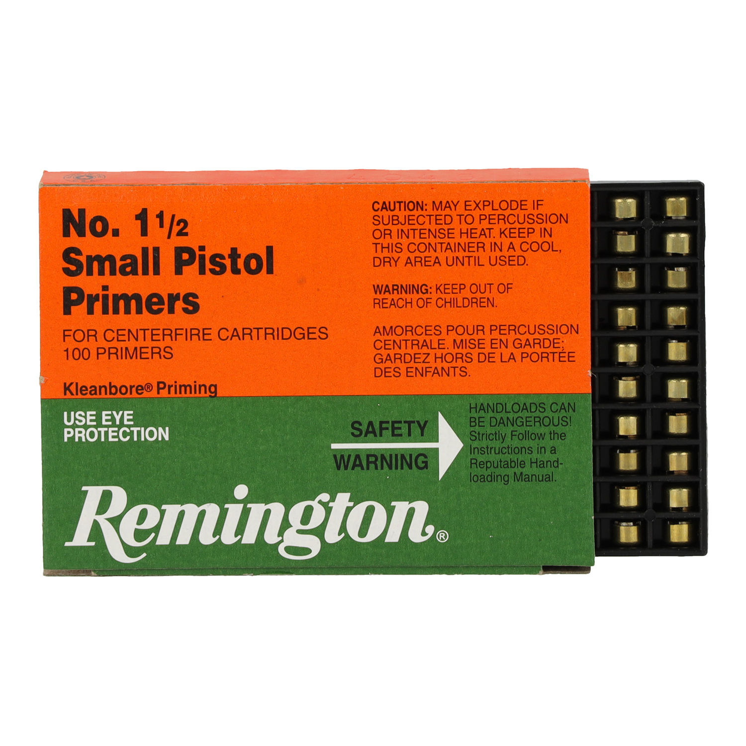Remington Small Pistol Primers 1-1/2 1000 Count