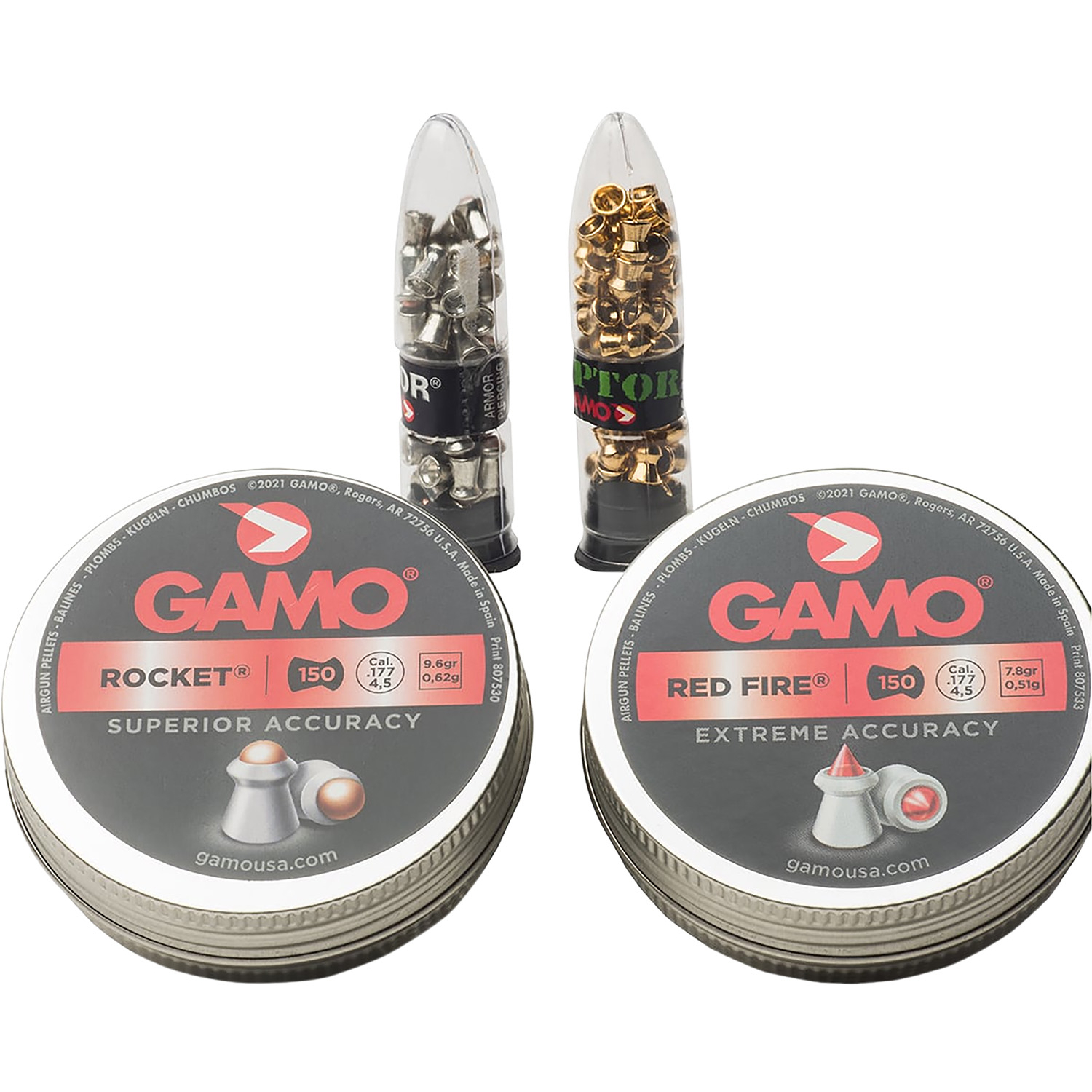 Gamo High Performance Combo Pack .177 Caliber 400 Pellets