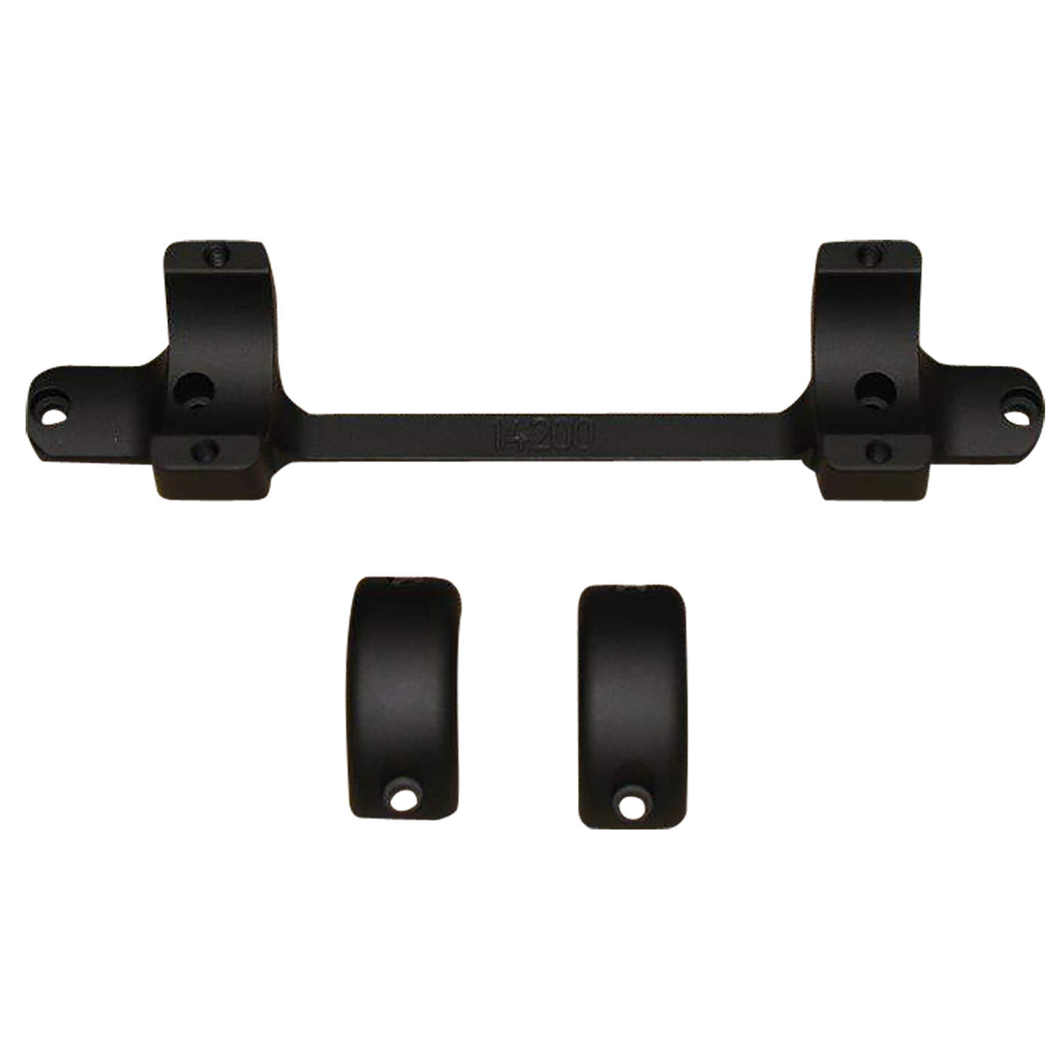 Dnz Game Reaper-savage Scope Mount Ring Combo Matte Black