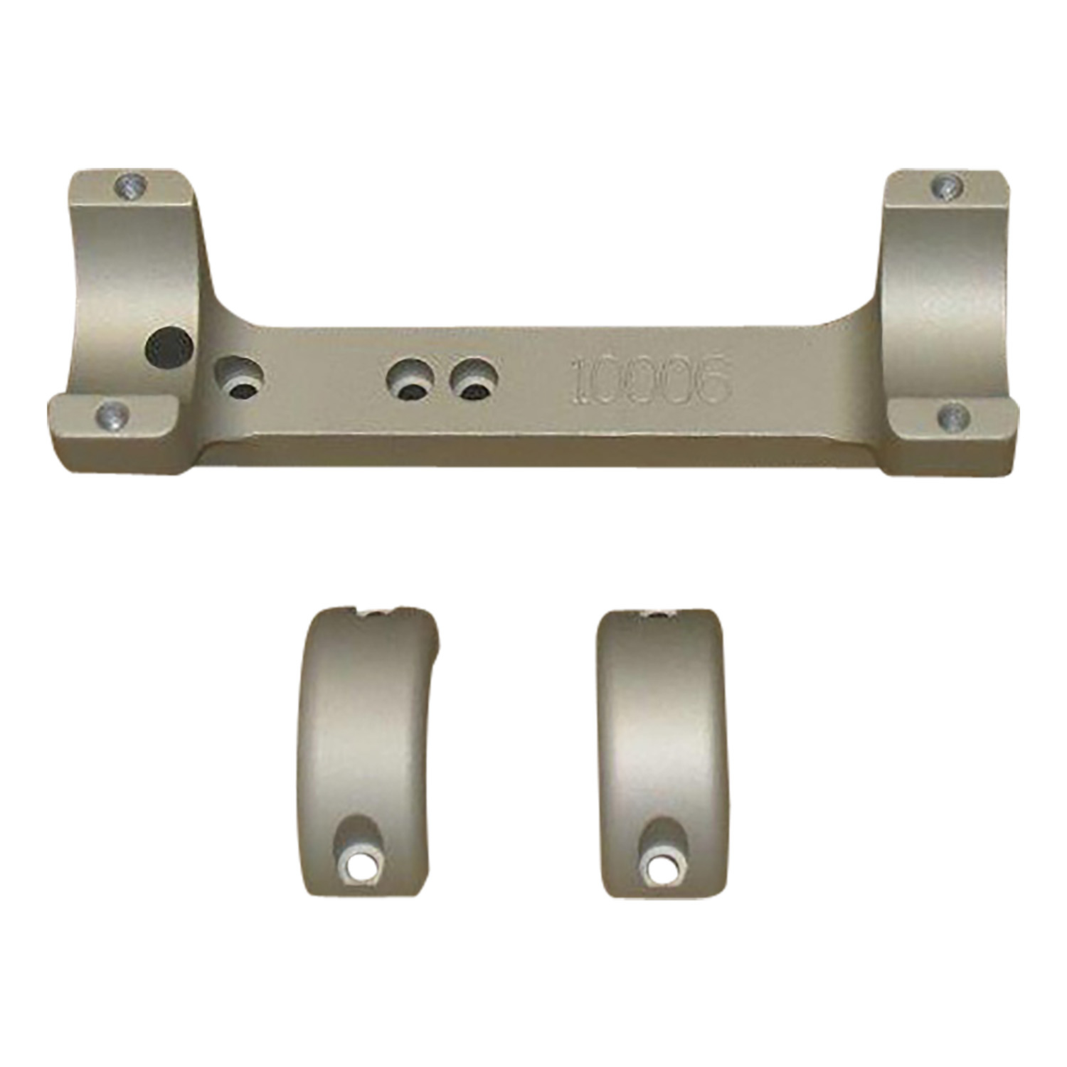 Dnz Game Reaper Thompson/center Scope Mount Ring Combo Silver 1