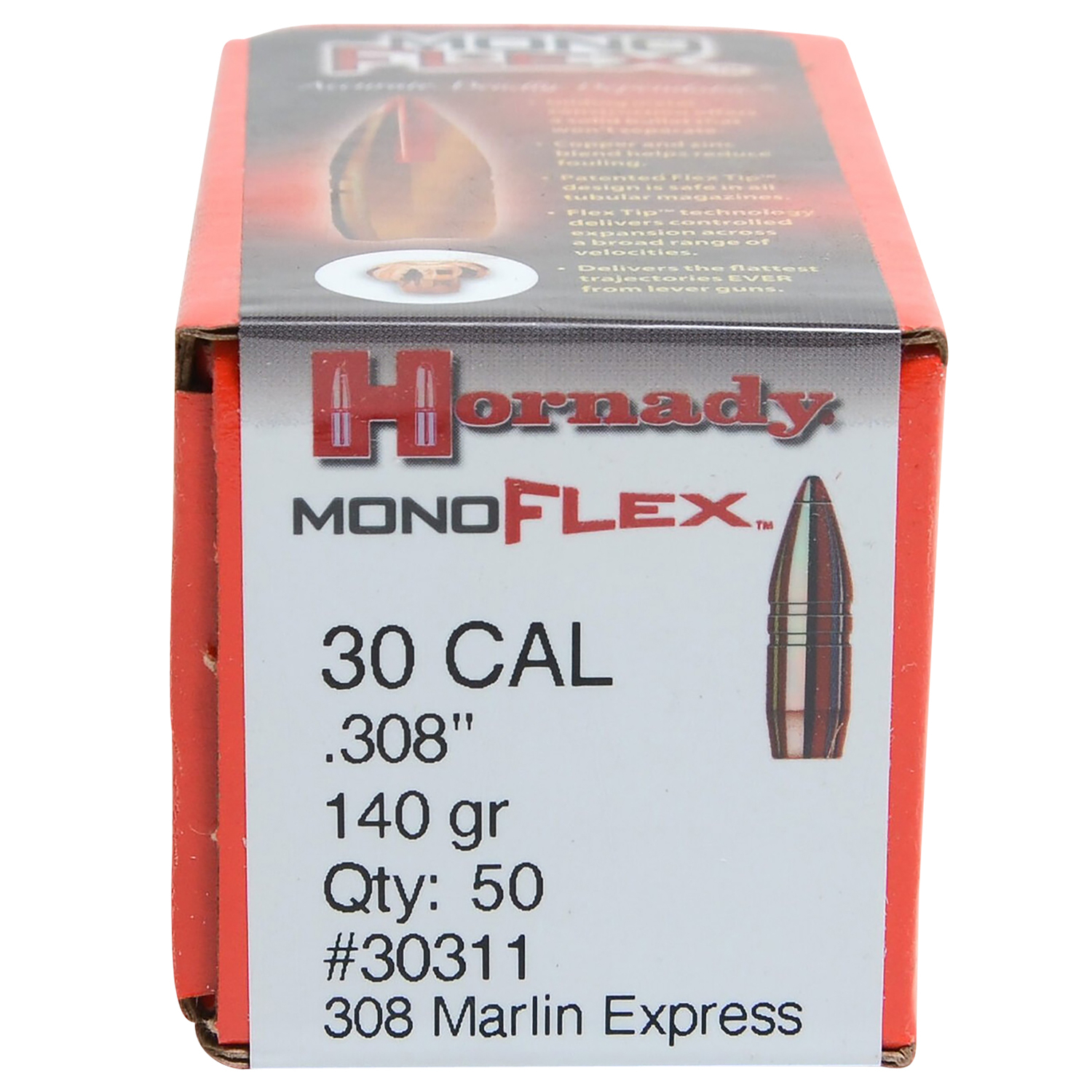 Hornady Monoflex .308 30-30 140GR 50 Count - Image 2
