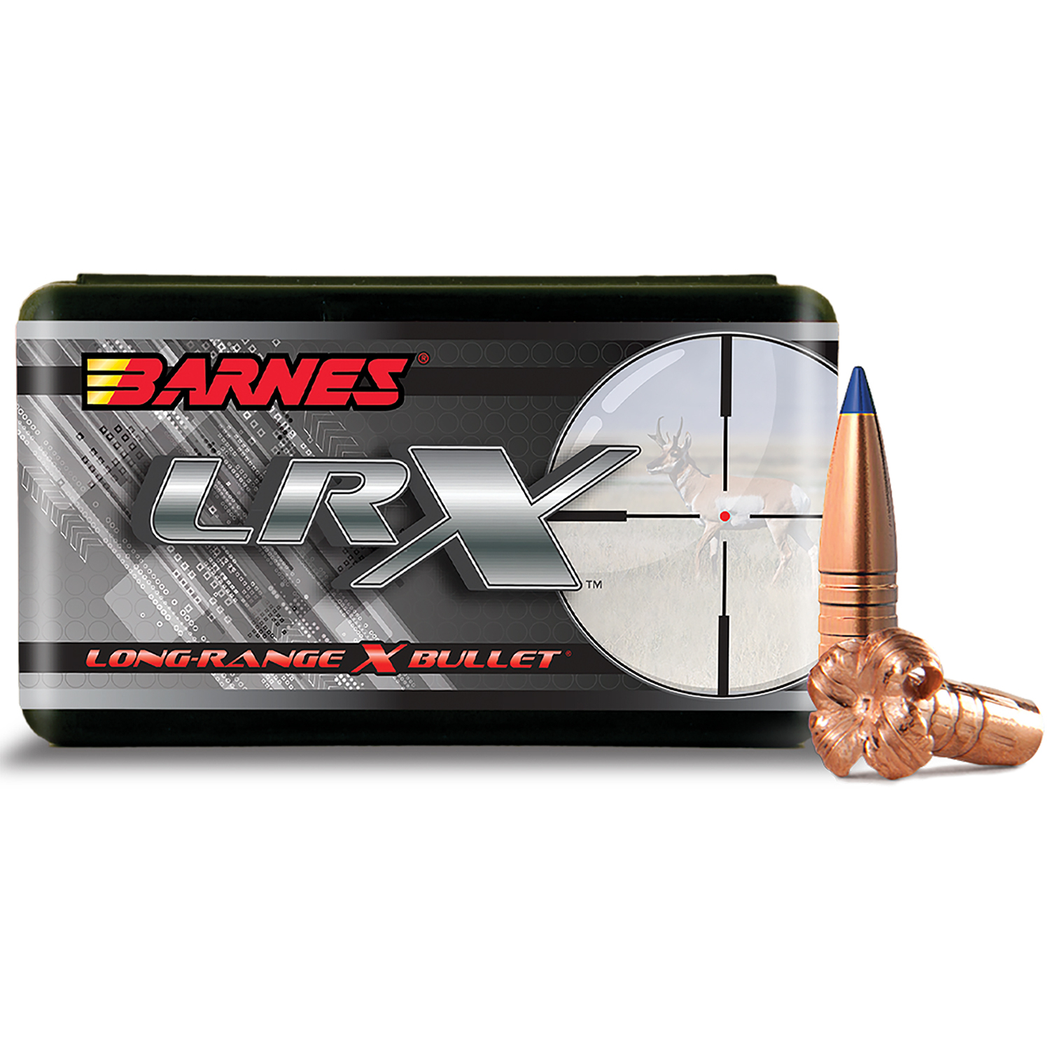 Barnes 30CAL .308 200GR Lrx Boat Tail Bullets 50 Pk.
