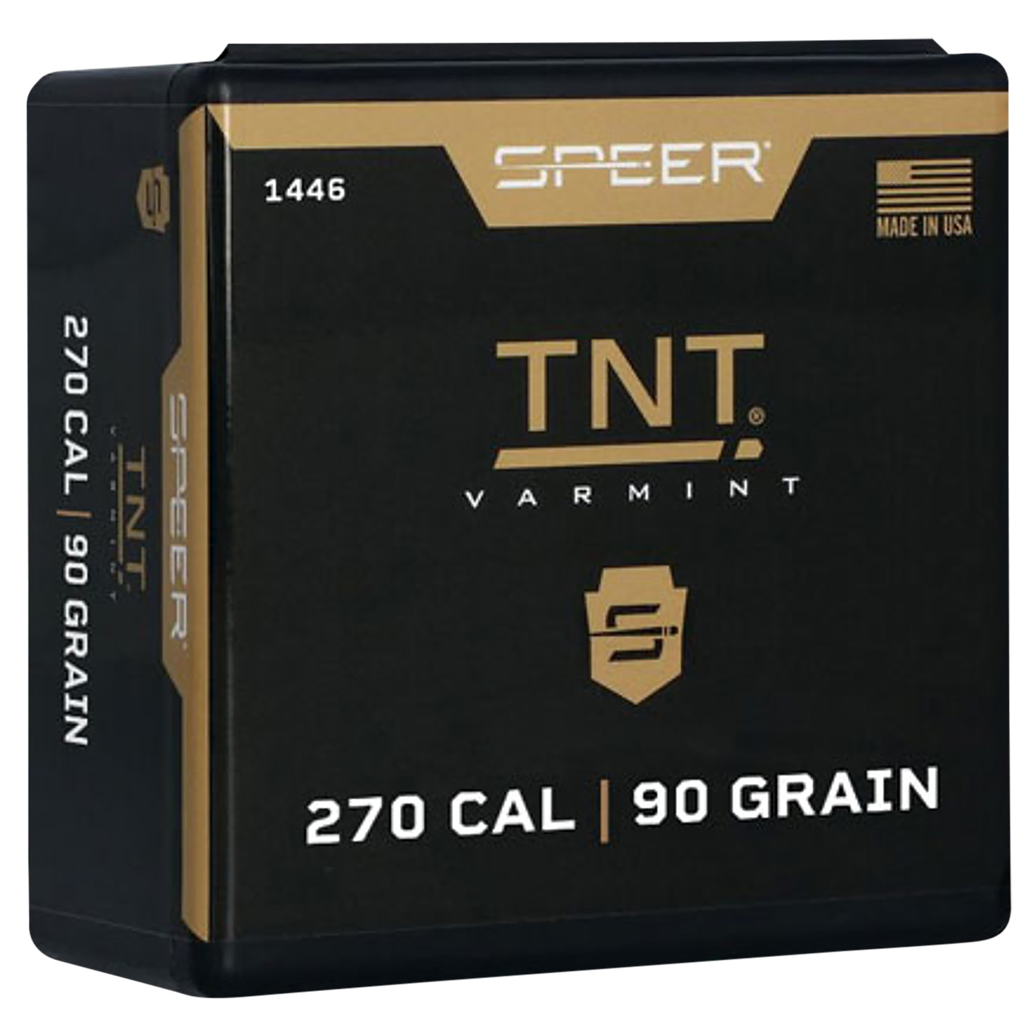 Speer 270 Caliber .277 90 Gr Hollow Point Bullets 100 Count