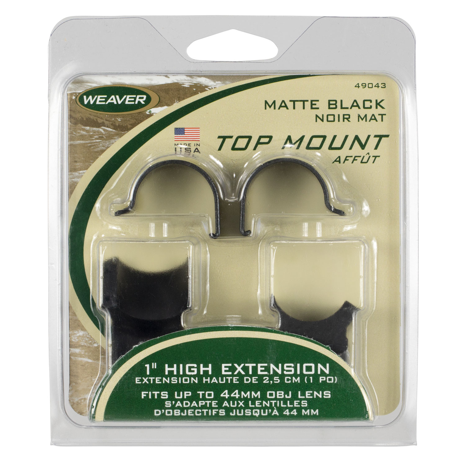 Weaver Detachable Extension Rings 1 in High Matte