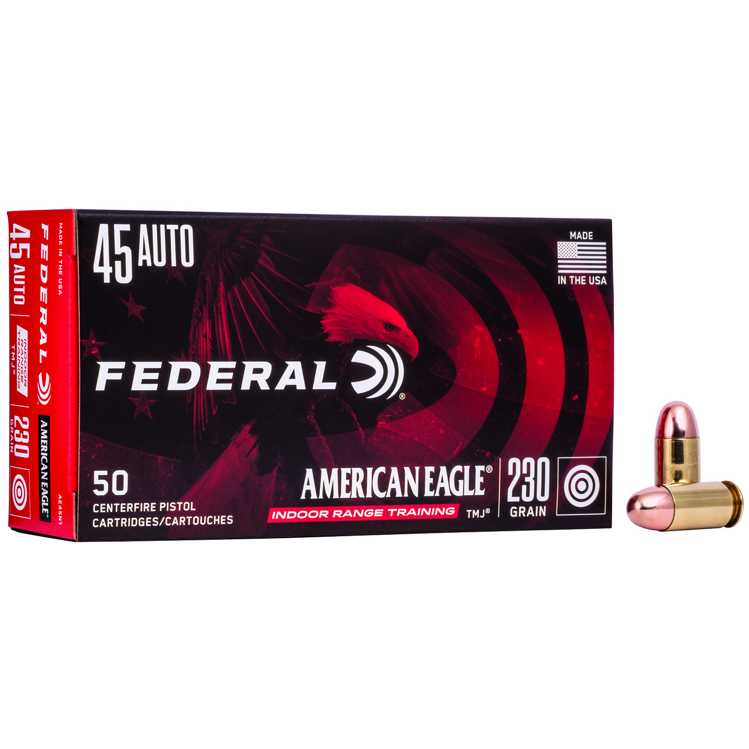 Federal American Eagle 45 Acp 230 Gr Tmj 50 Rd