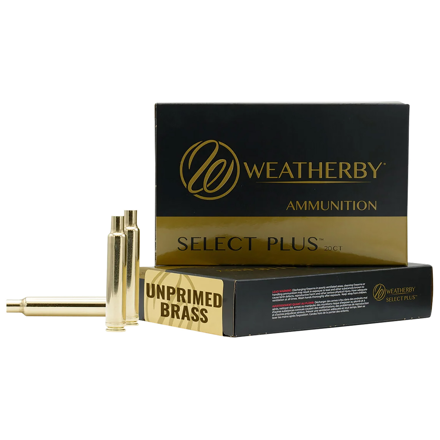 Weatherby Brass .340 Wby 20 Count