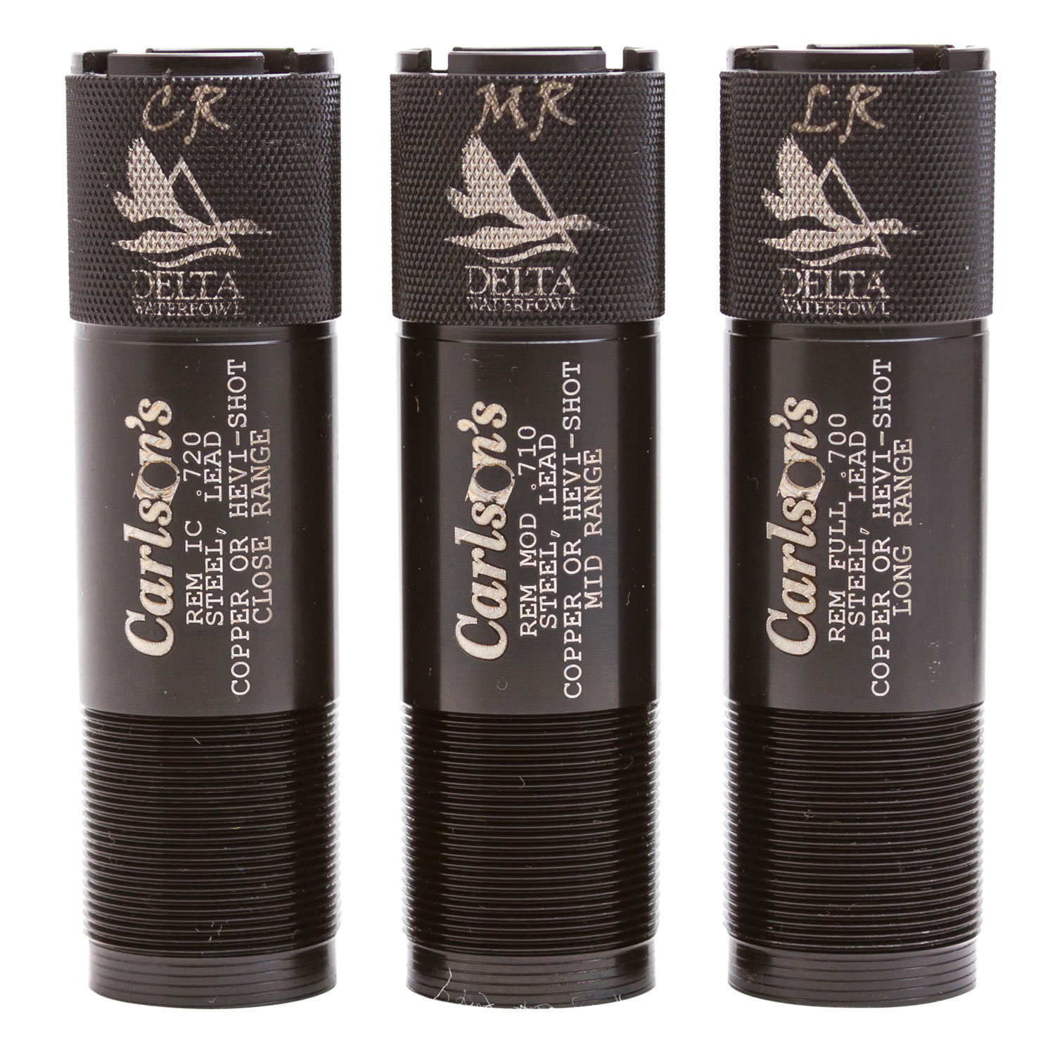 Carlsons Delta Waterfowl Choke Tube Set 12GA 3 Pack