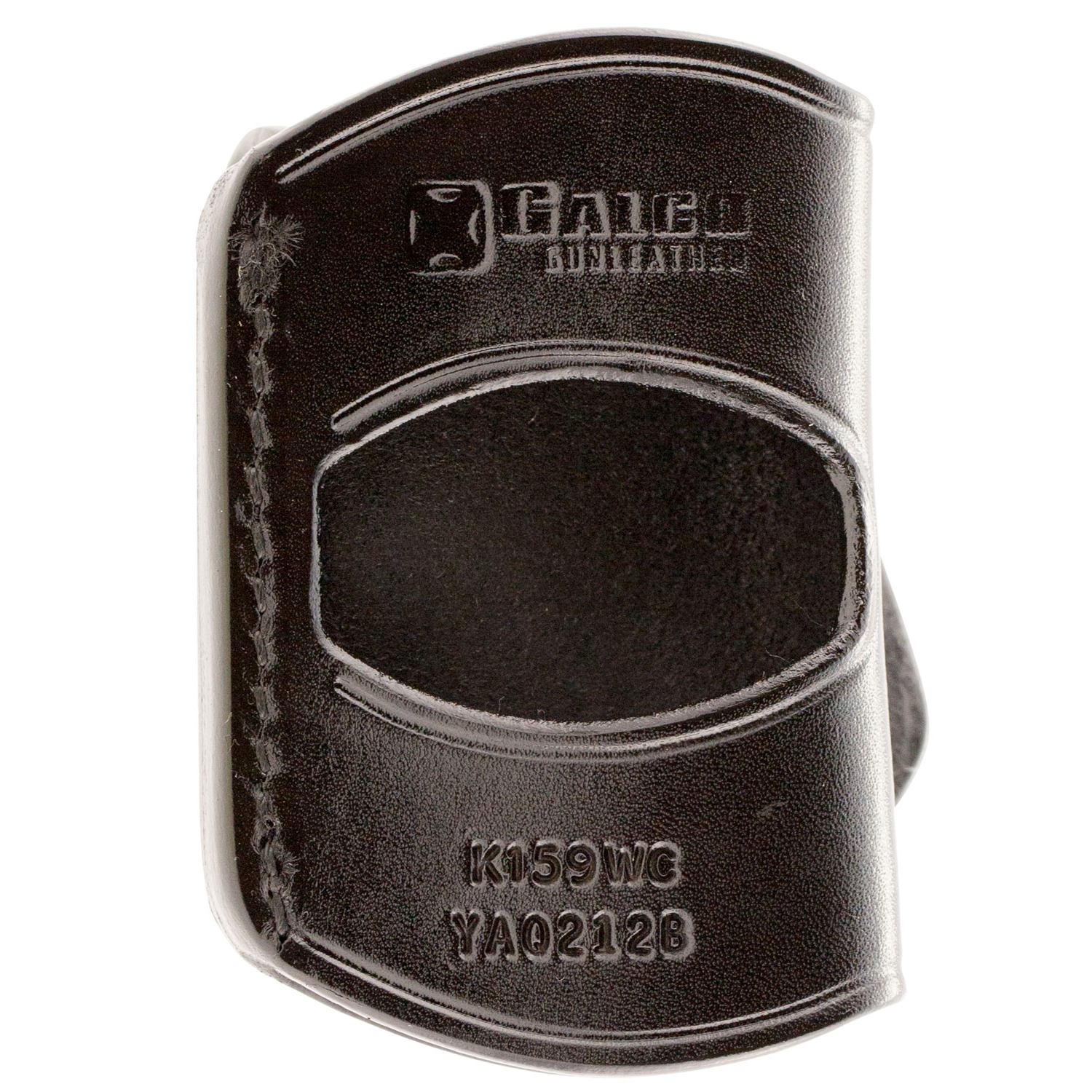 Galco YAQ212B Yaqui Slide Holster Black Leather Right Hand
