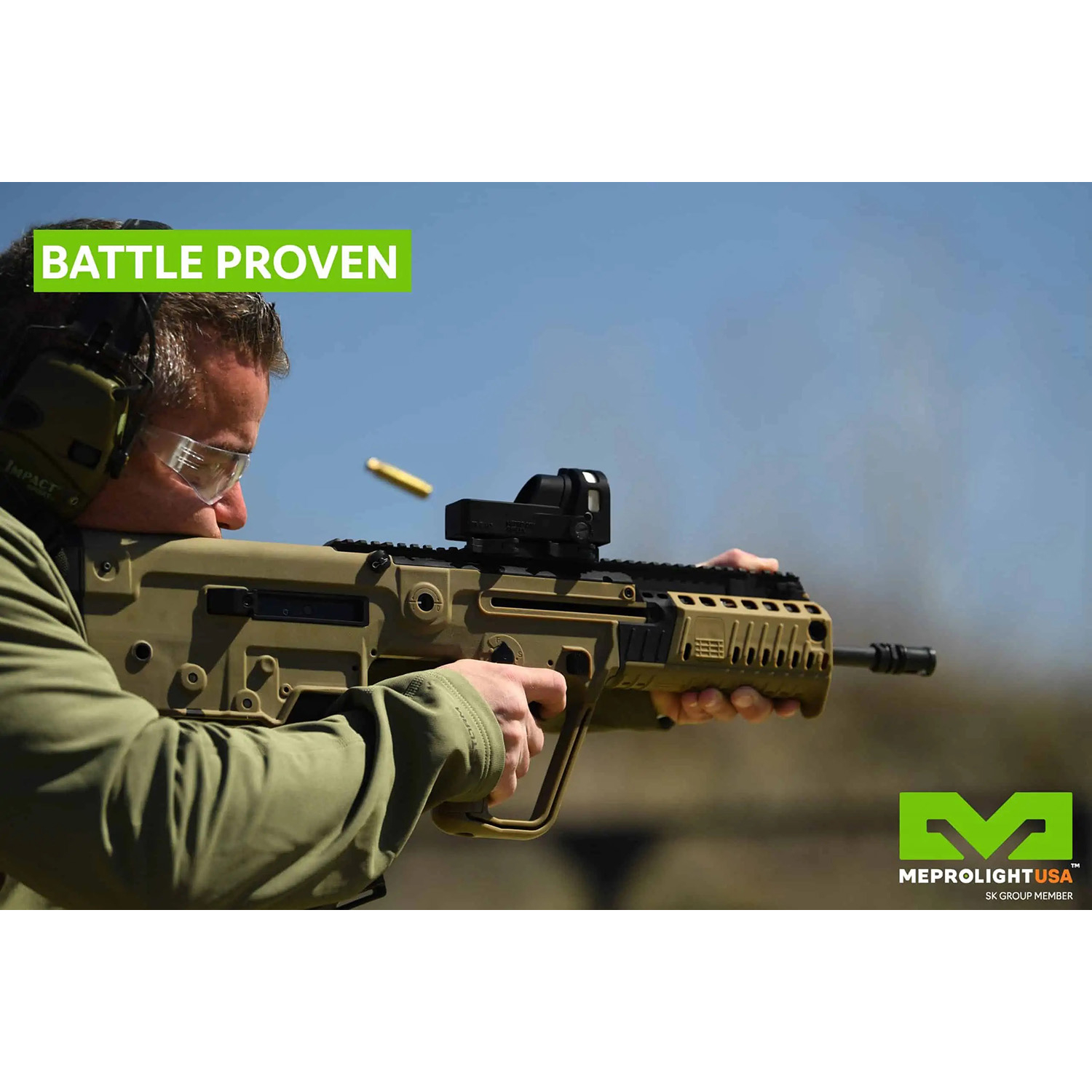 Meprolight M21-B Day/night Reflex Sight 12MOA Black - Image 3