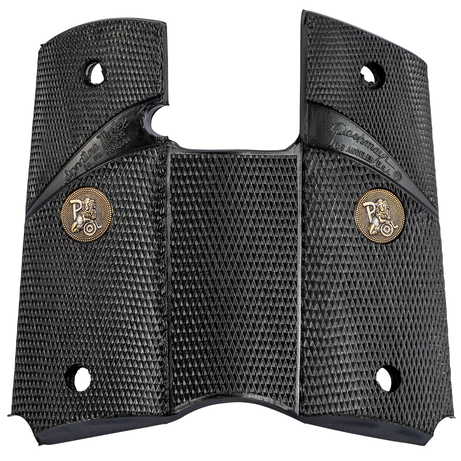 Pachmayr Signature Grip for Colt Officers Model - Black Checkered