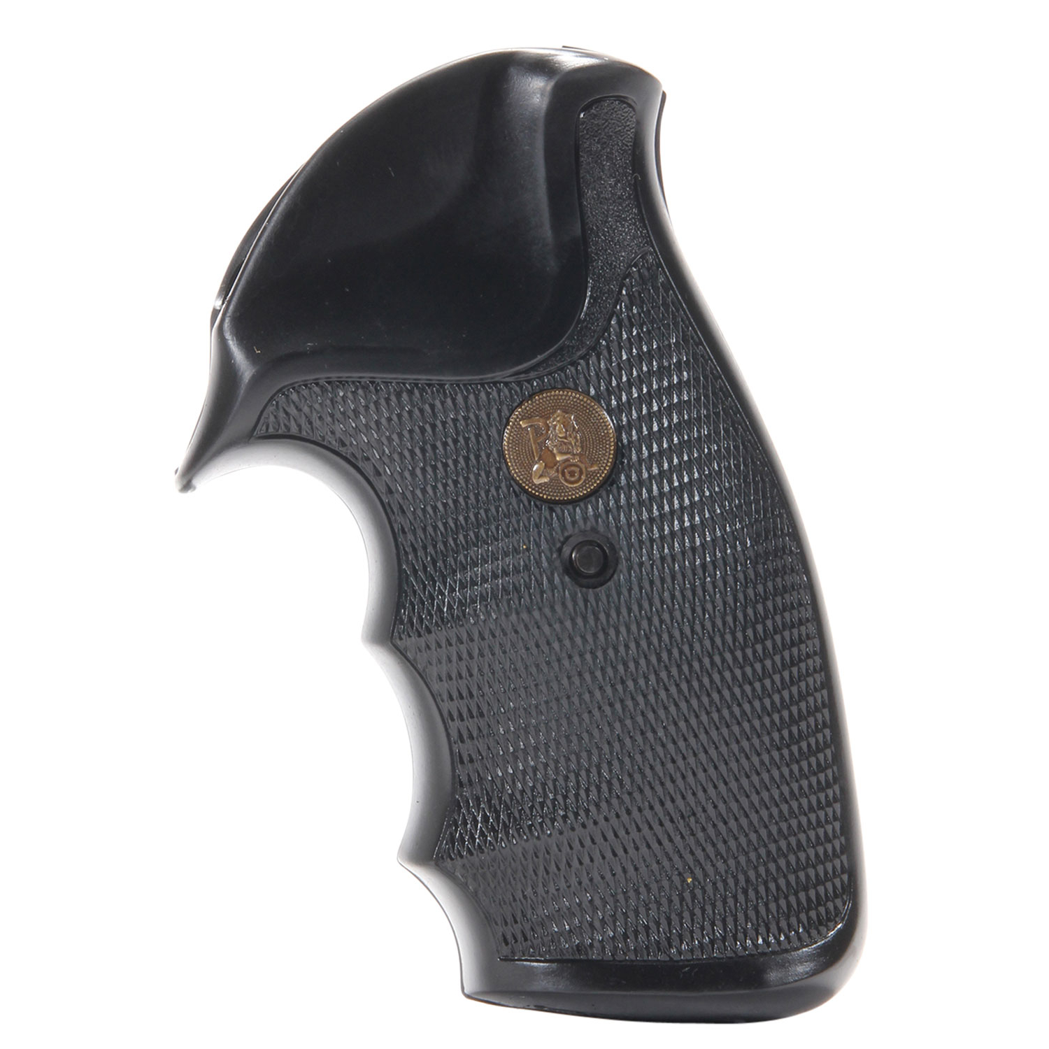 Pachmayr Gripper Pistol Grip for Charter Arms Revolvers - Black Rubber