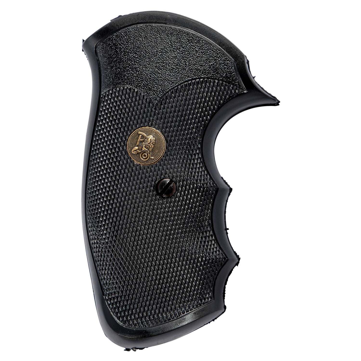 Pachmayr Gripper Pistol Grip S&w J Frame Square Butt Black Rubber