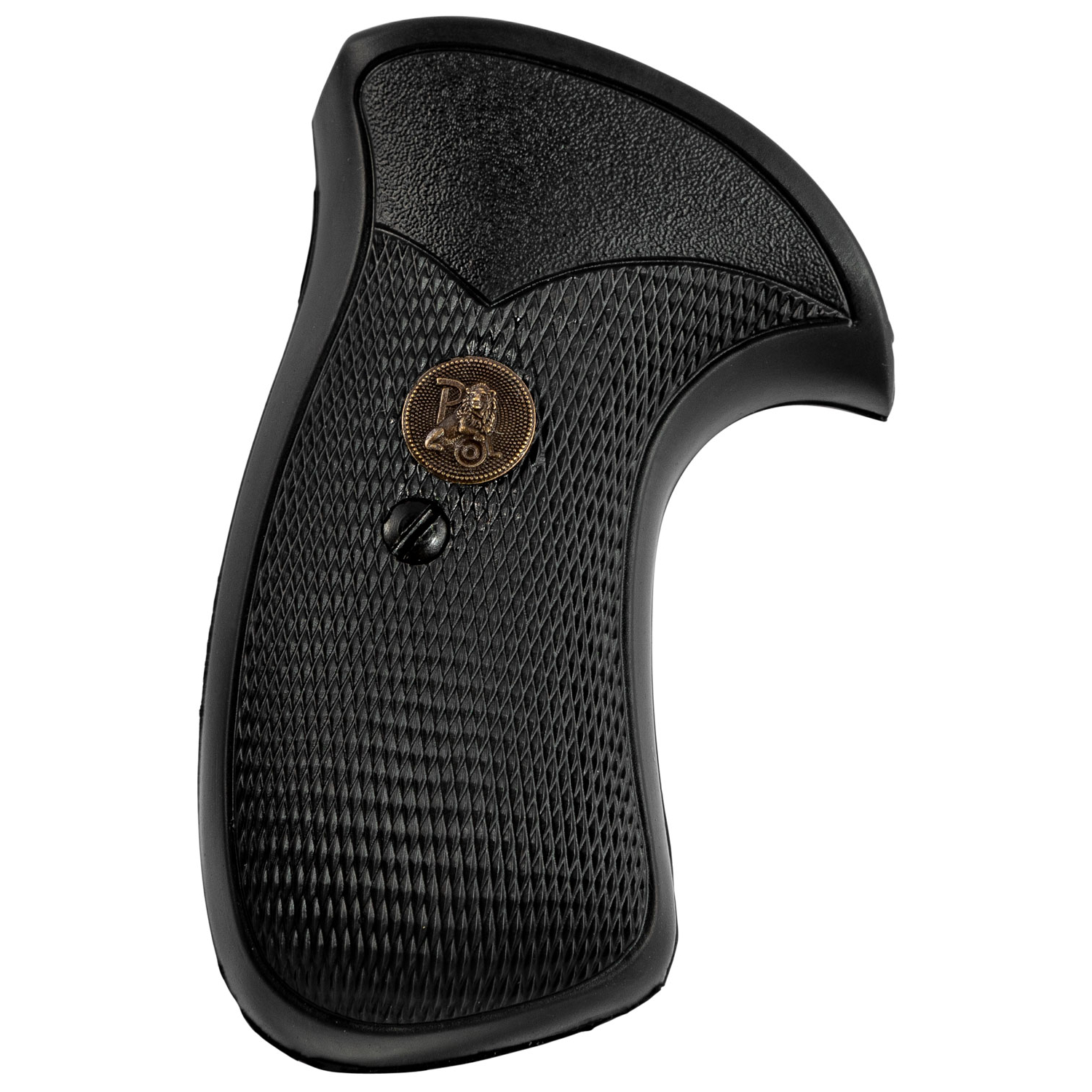 Pachmayr Compact Pistol Grip for S&w K/l Frame - Black Rubber