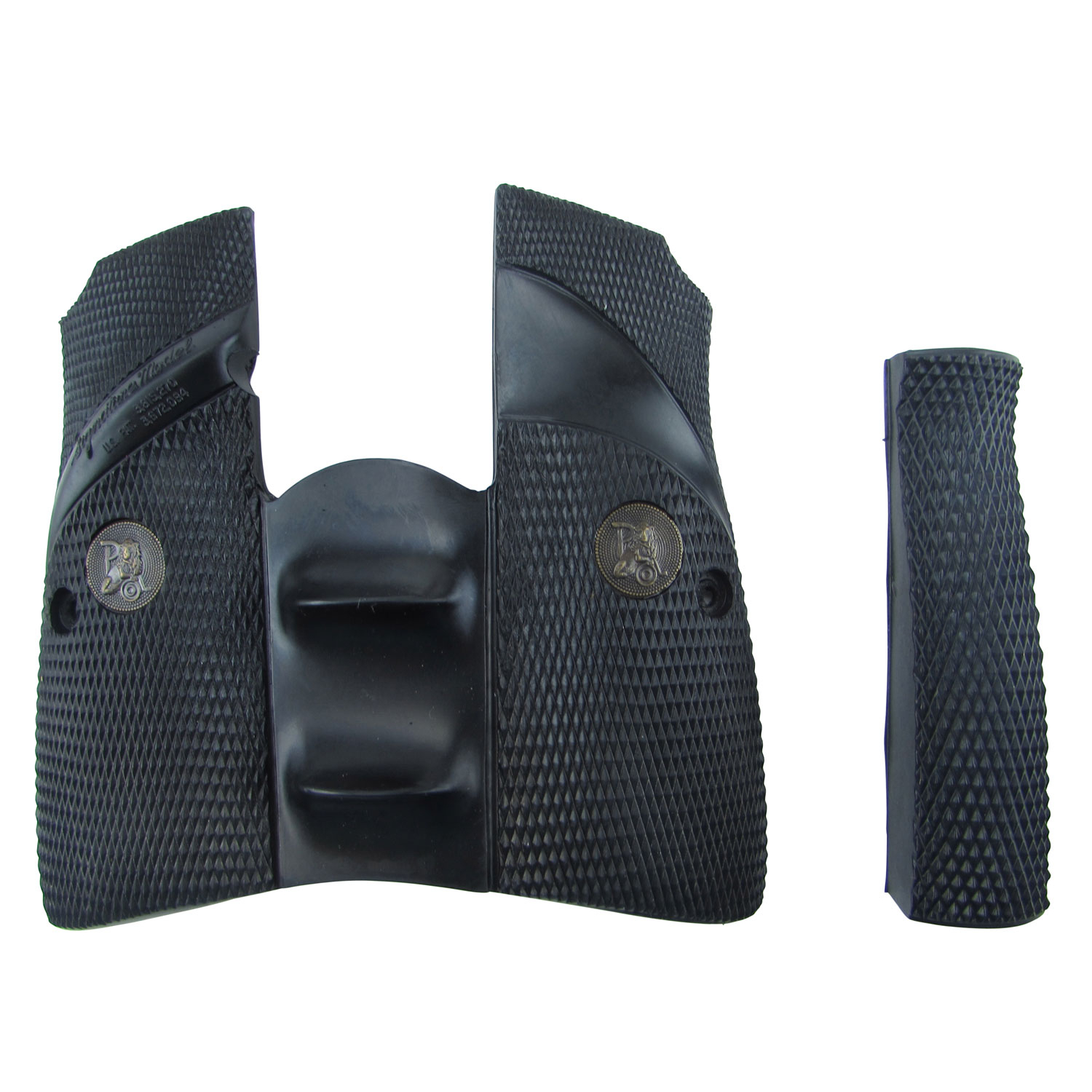 Pachmayr Signature Grip for Browning Hi-power Black Rubber
