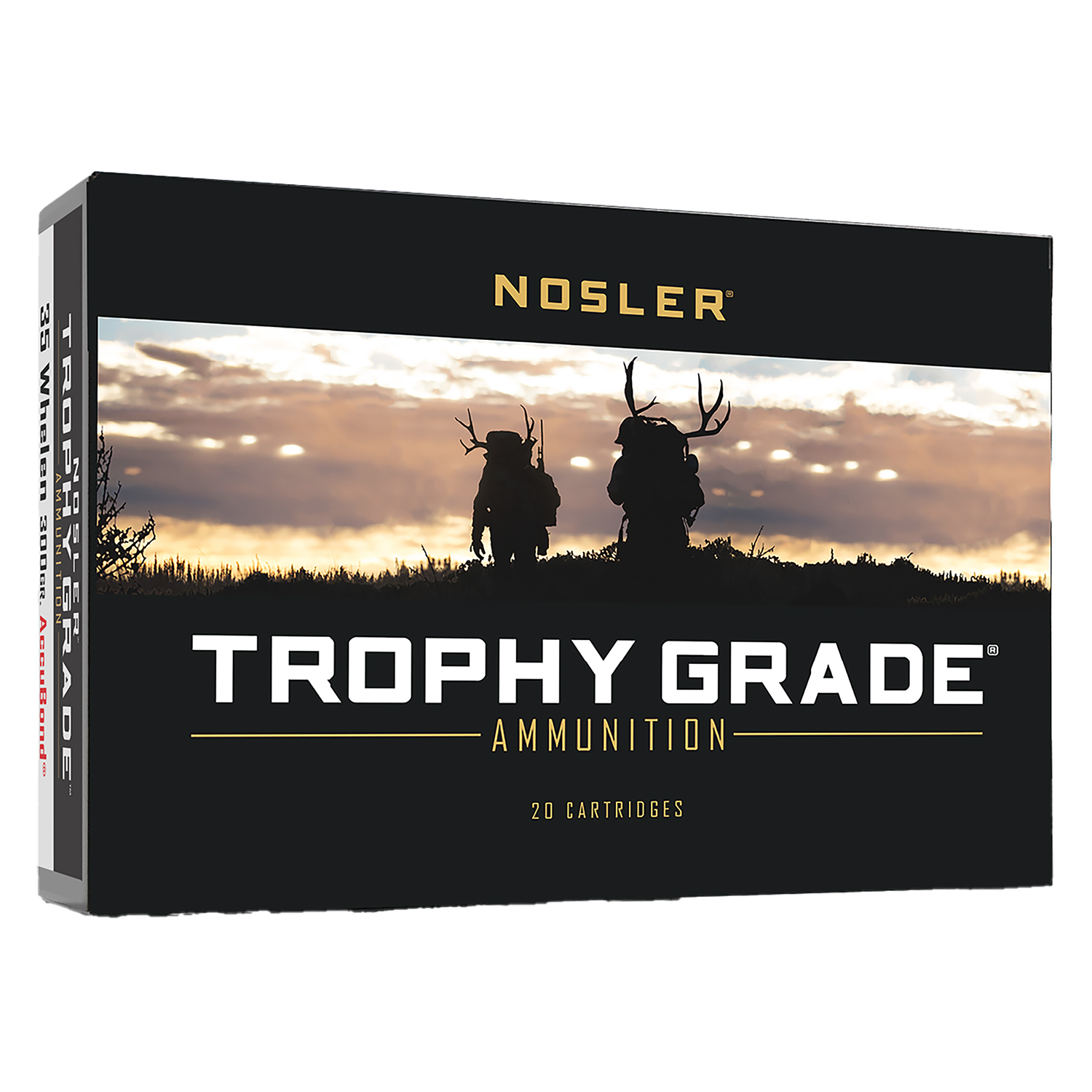 Nosler Trophy Grade 35 Whelen 225 Gr. Accubond 20 Rd. Ammo