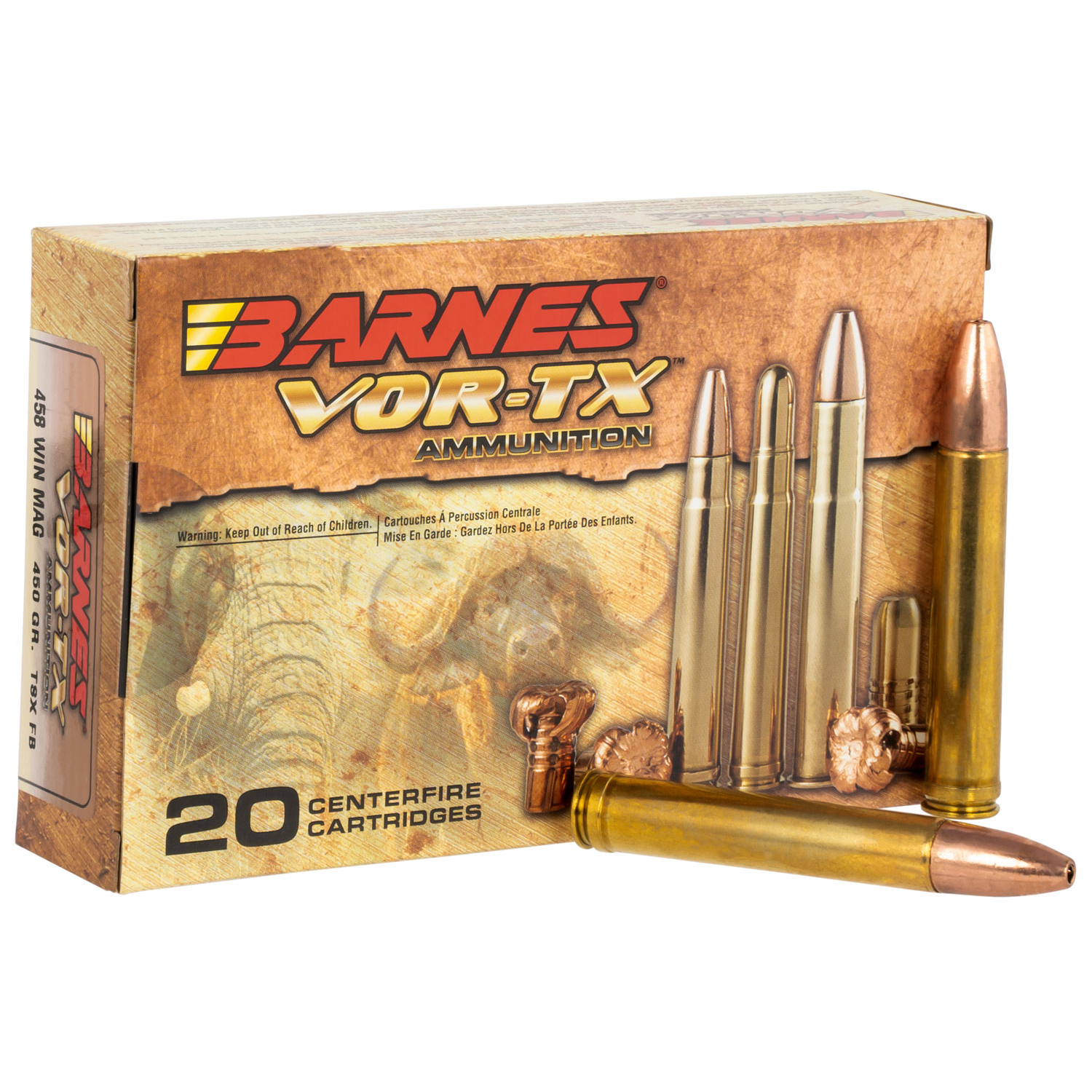 Barnes Vor-tx 458 Win Mag 450 Gr Tsx 20 Rounds - Image 2