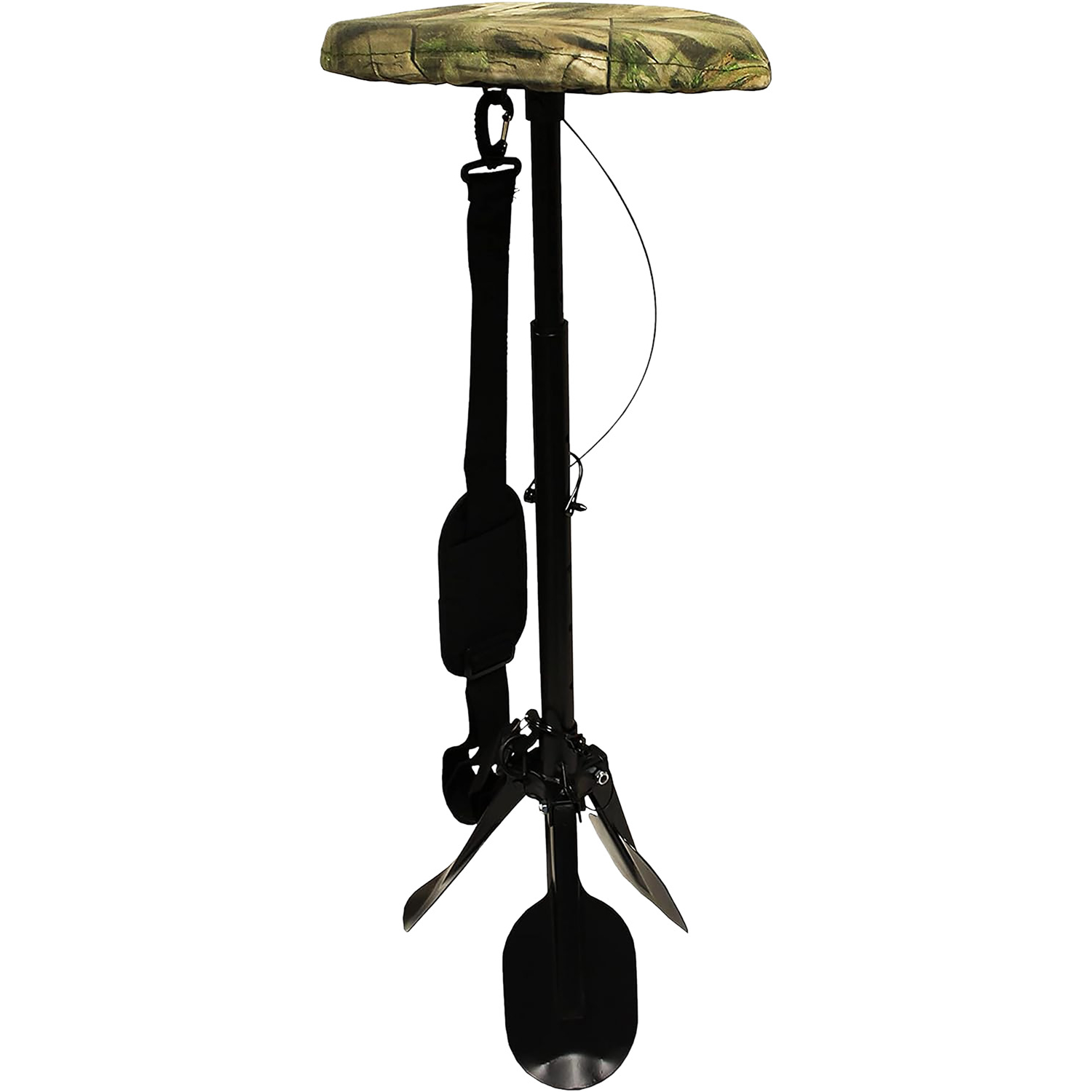 Mojo HW2203 Mud Seat - Black Steel/plastic