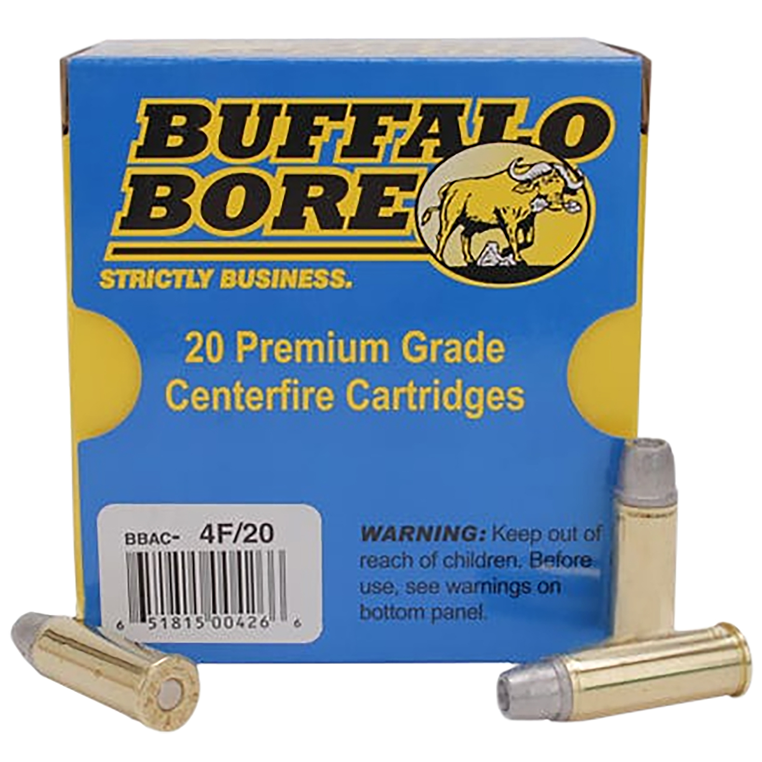 Buffalo Bore Deer Grenade 44 Rem Mag +p 240GR 20 Rounds