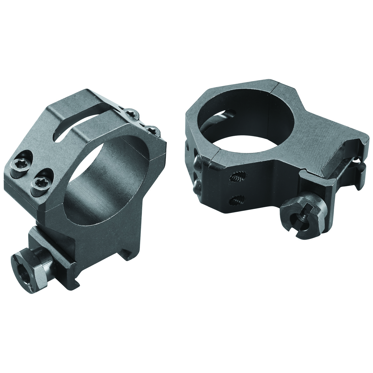 Weaver 4 Hole Skeleton Rings 30MM Extra High Matte Black