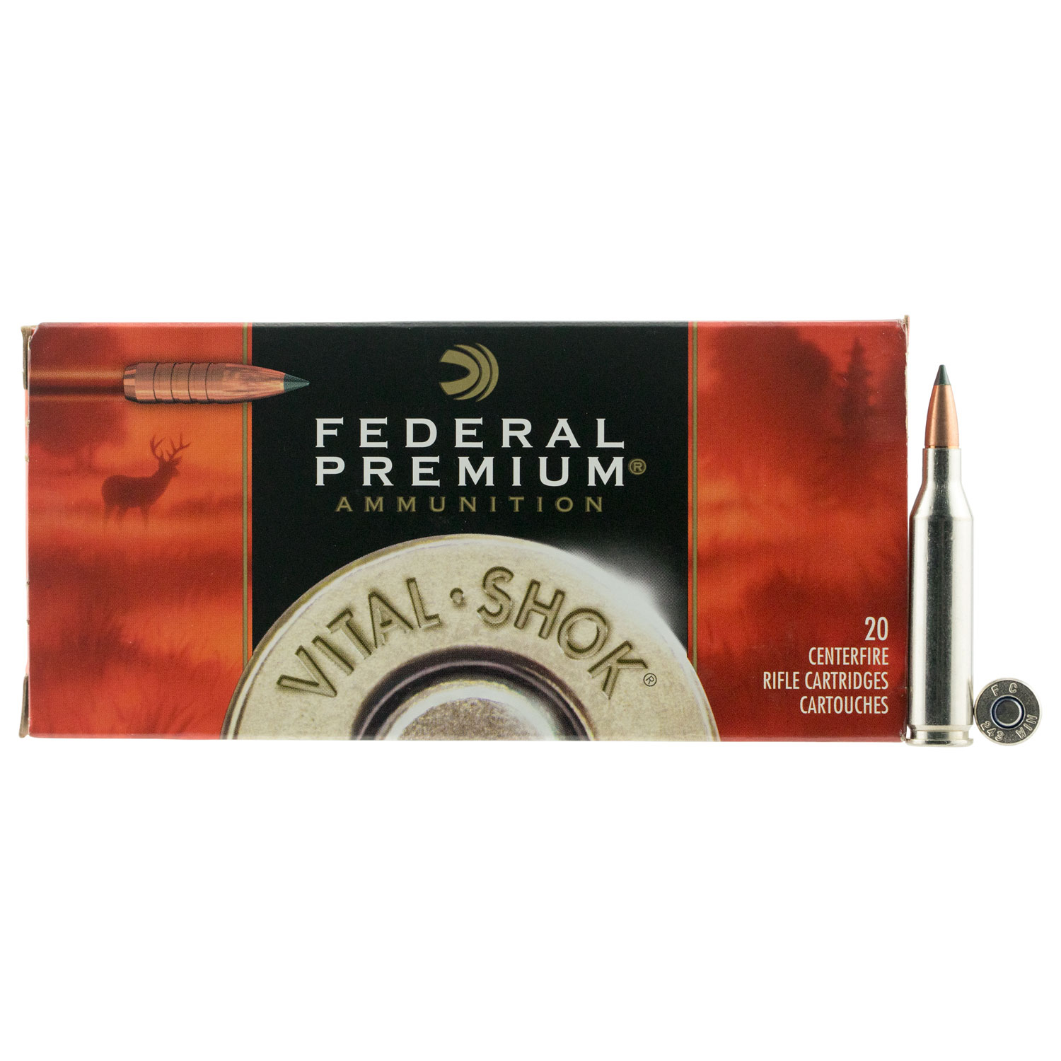 Federal Premium 243 Win 85 Gr Trophy Copper 20 Rd