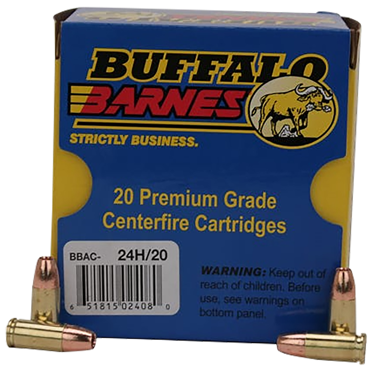 Buffalo Bore 9MM +p+ 115GR Tac-xp Lead Free 20/12