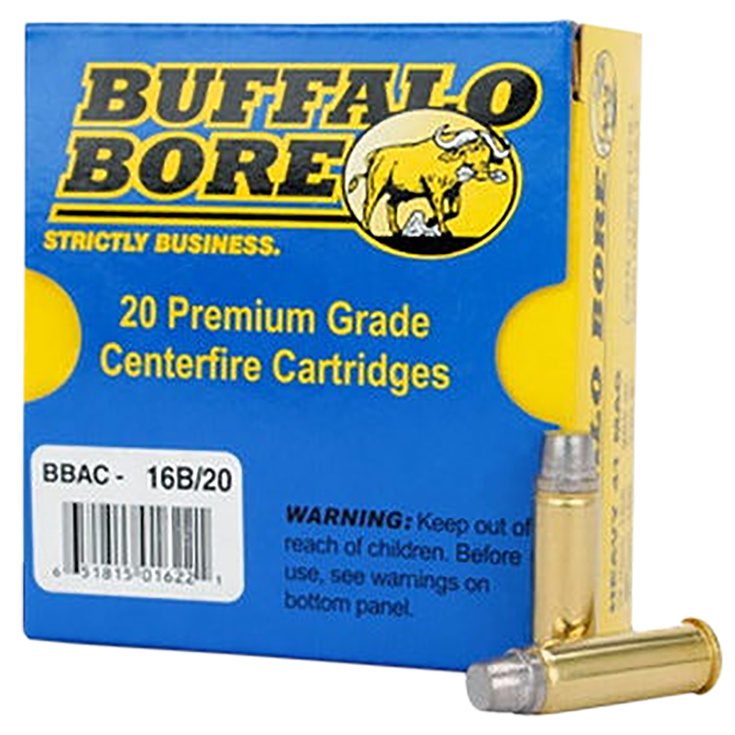 Buffalo Bore Heavy 41 Rem Mag 230GR Hard Cast Semi Wadcutter 20/12