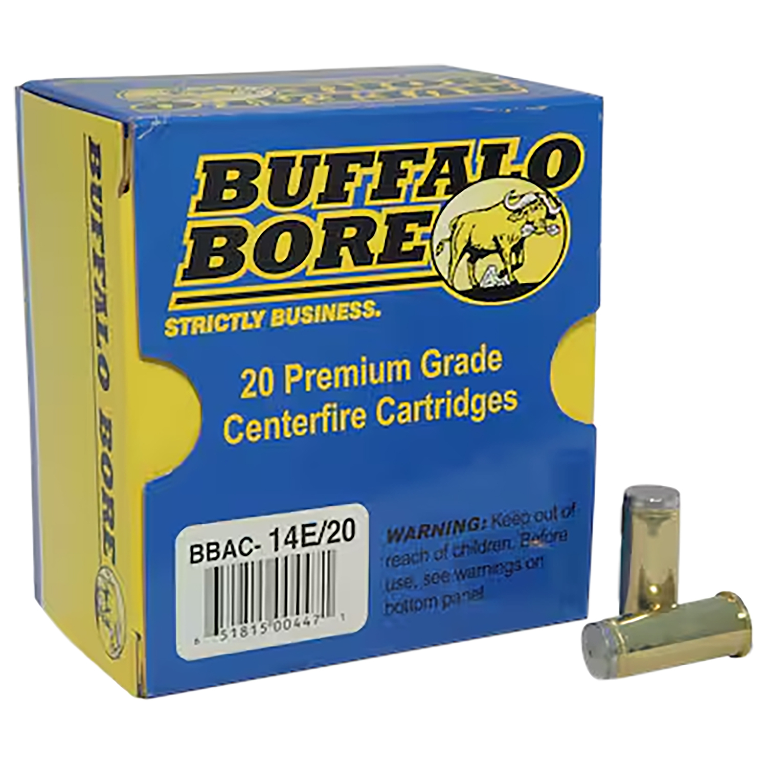 Buffalo Bore 44 S&w Spl 200GR Hard Cast Wadcutter 20/12