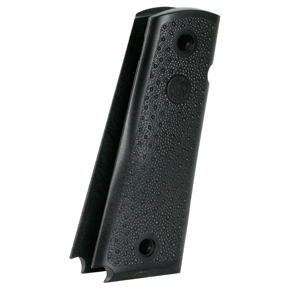 Hogue 45190 Overmolded Grip Panels Cobblestone Black Nylon