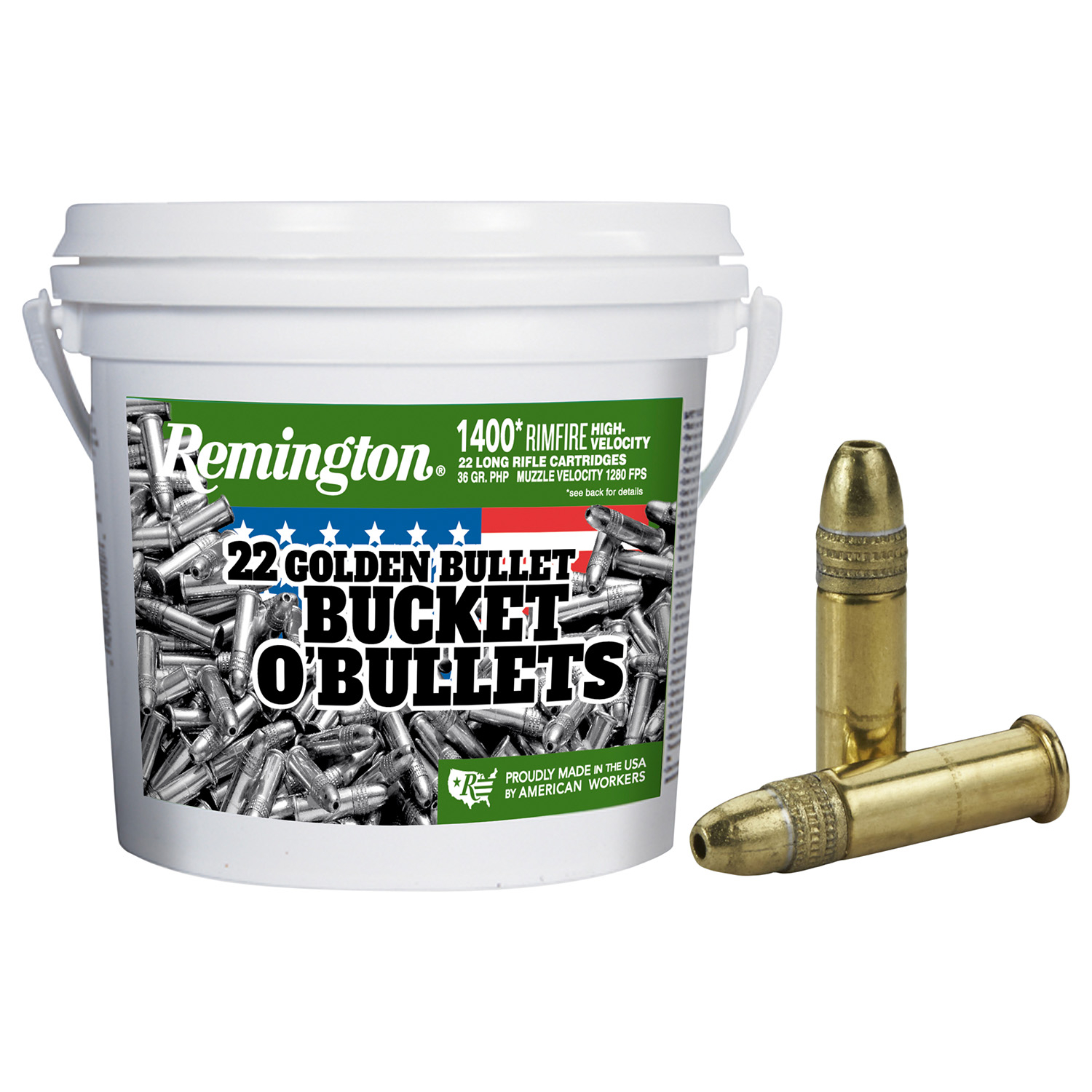Remington Golden Bullet 22LR 36GR 1400 Rounds