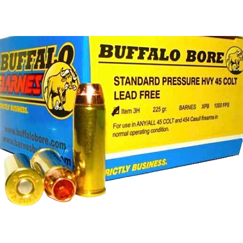 Buffalo Bore 45 Colt 225GR Barnes Vor-tx Xpb Lead Free 20/12