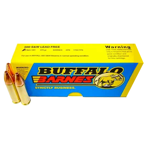 Buffalo Bore 500 S&w Mag 375GR Barnes Vor-tx Xpb 20 Per Box