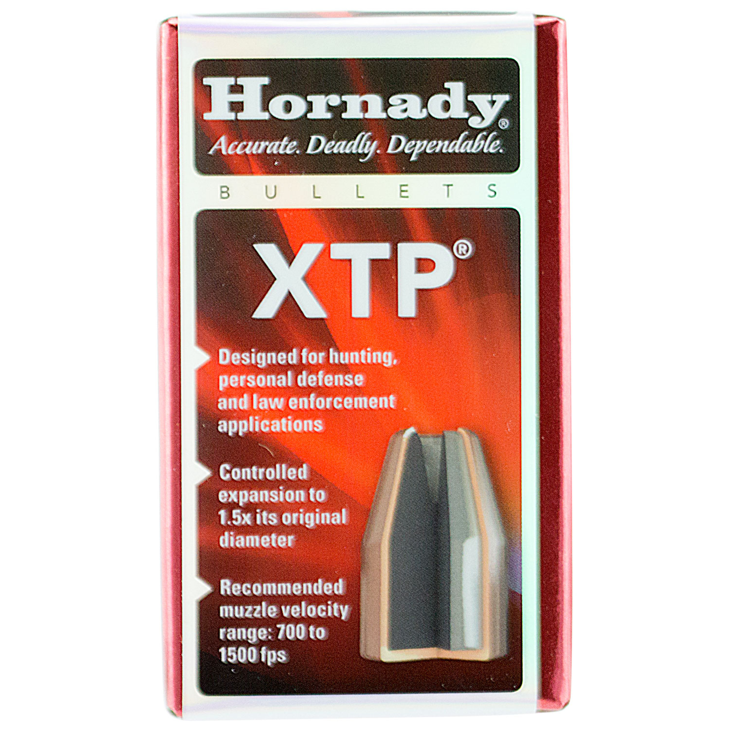 Hornady 9MM .355 90 Gr Xtp Hollow Point Bullets 100 Per Box