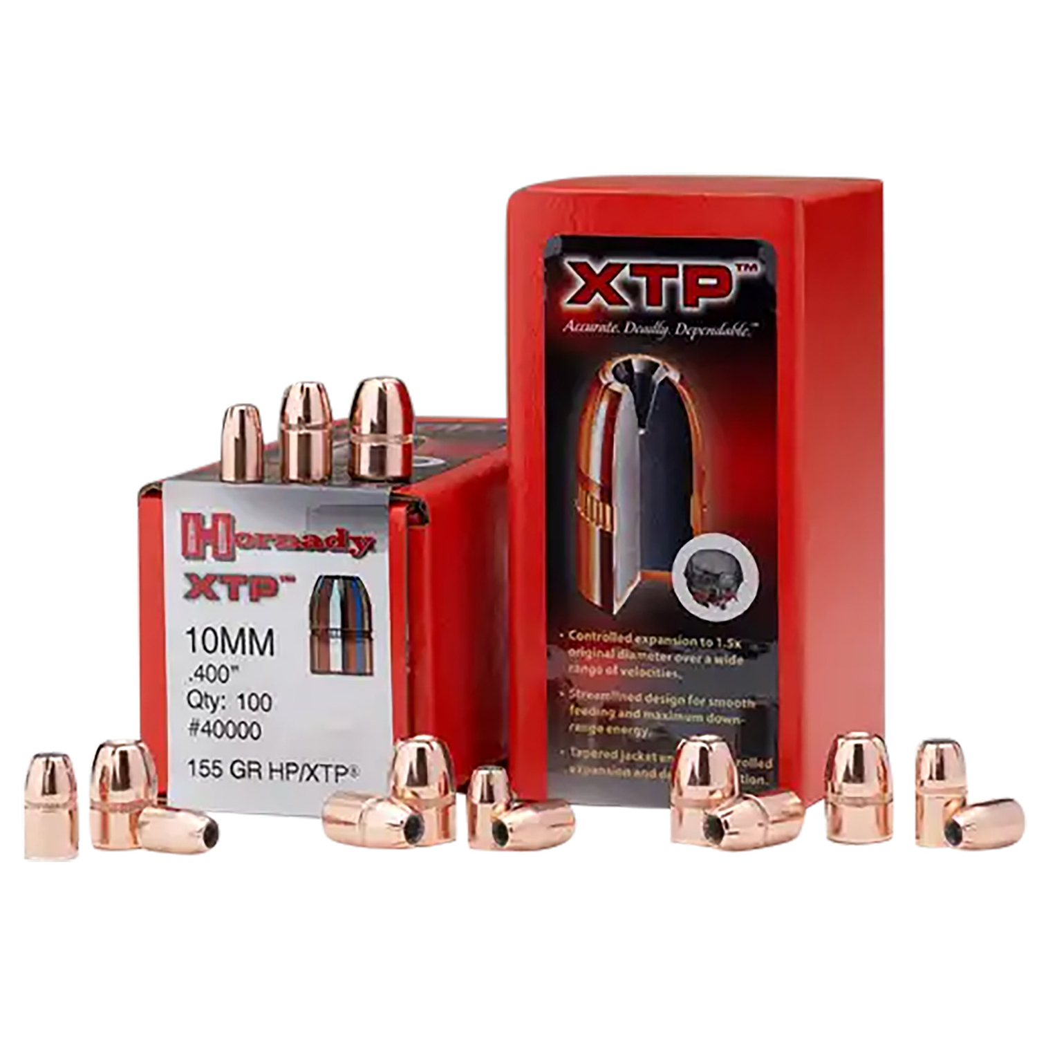 Hornady 9MM .355 90 Gr Xtp Hollow Point Bullets 100 Per Box - Image 2