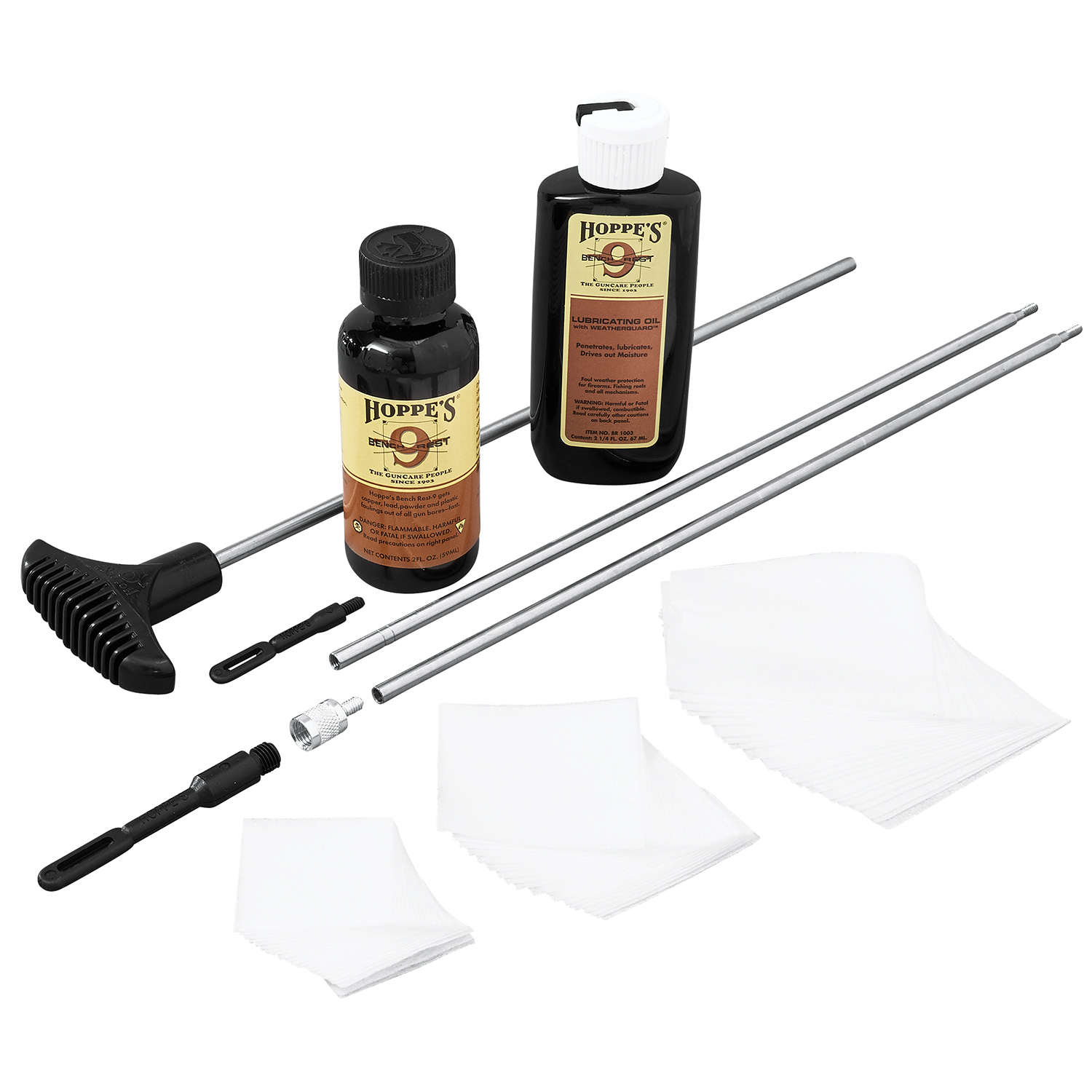 Hoppes Bench Rest Universal Cleaning Kit for Shotguns and Rifles