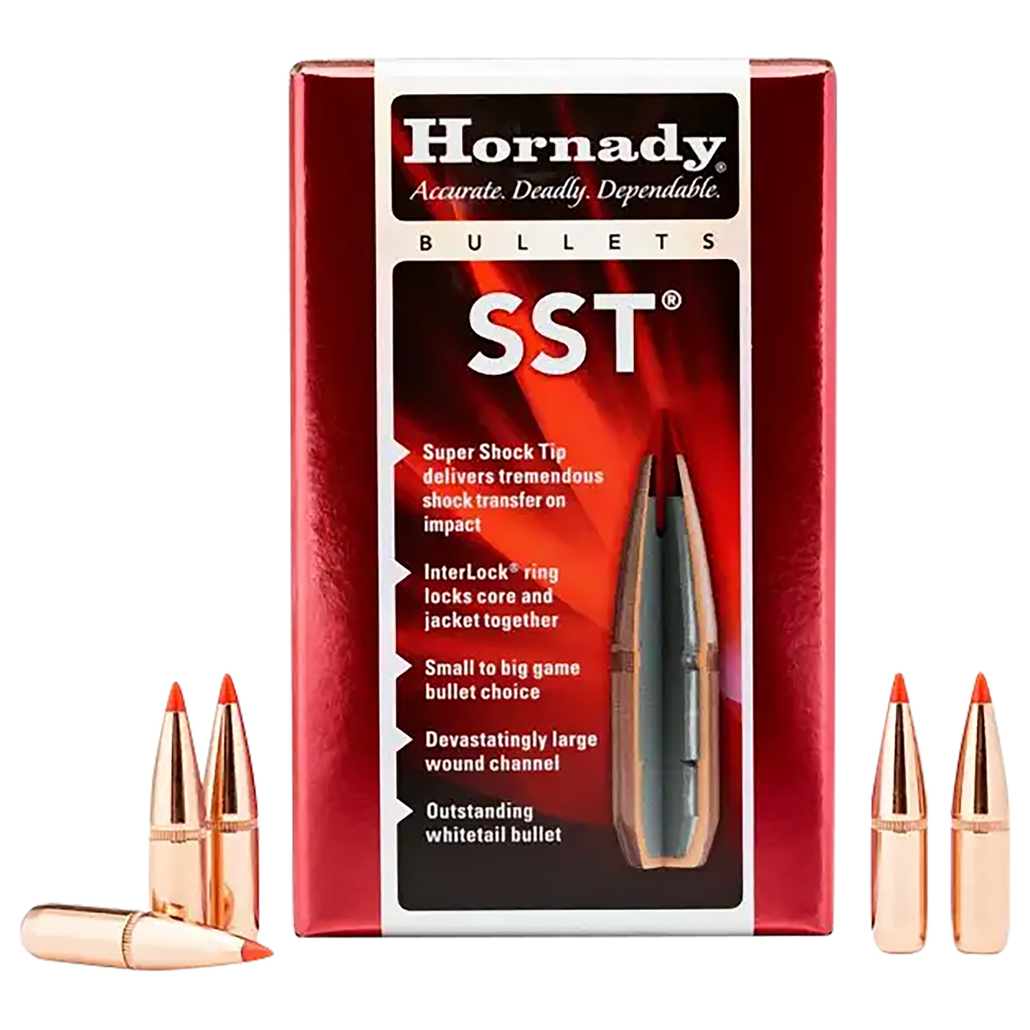 Hornady 6MM .243 95GR Sst 100CT