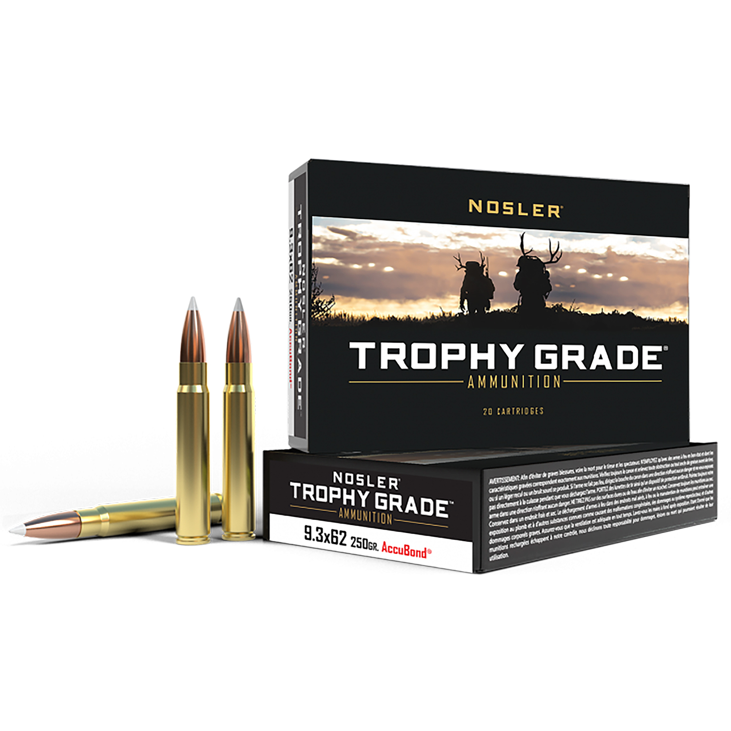 Nos 48634 Trophy 9.3X62 250 Ab 20/10