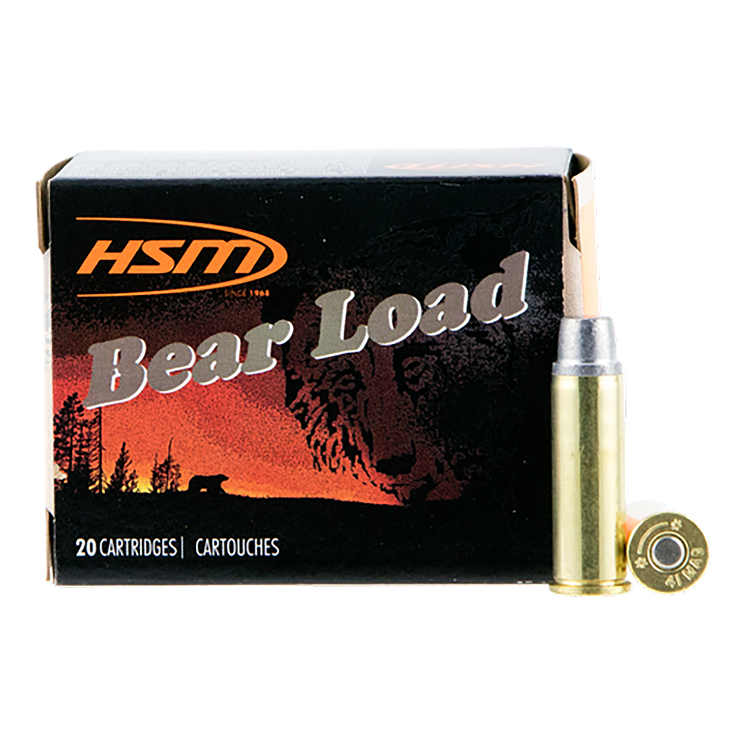 Hsm Bear 41 Rem Mag 230GR Swc 50RD 10BX/CS